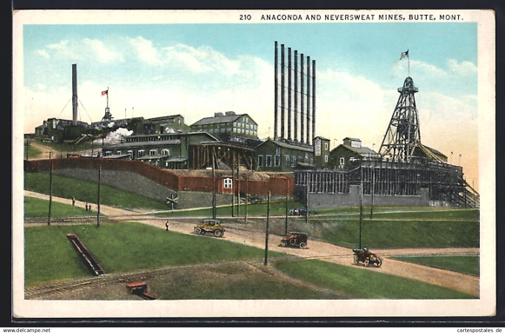 AK Butte, MT, Anaconda and Neversweat Mines