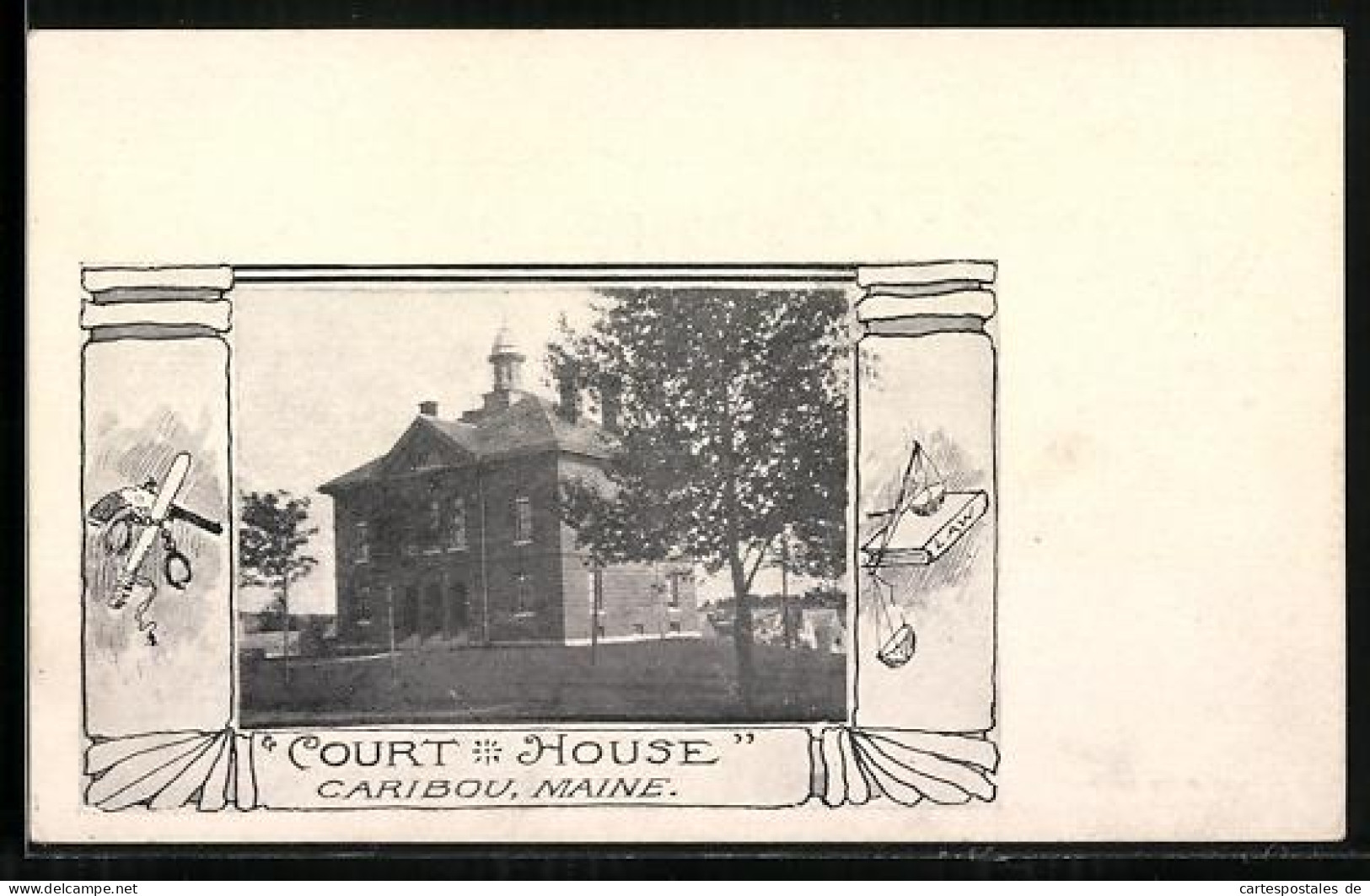 AK Caribou, ME, Court House