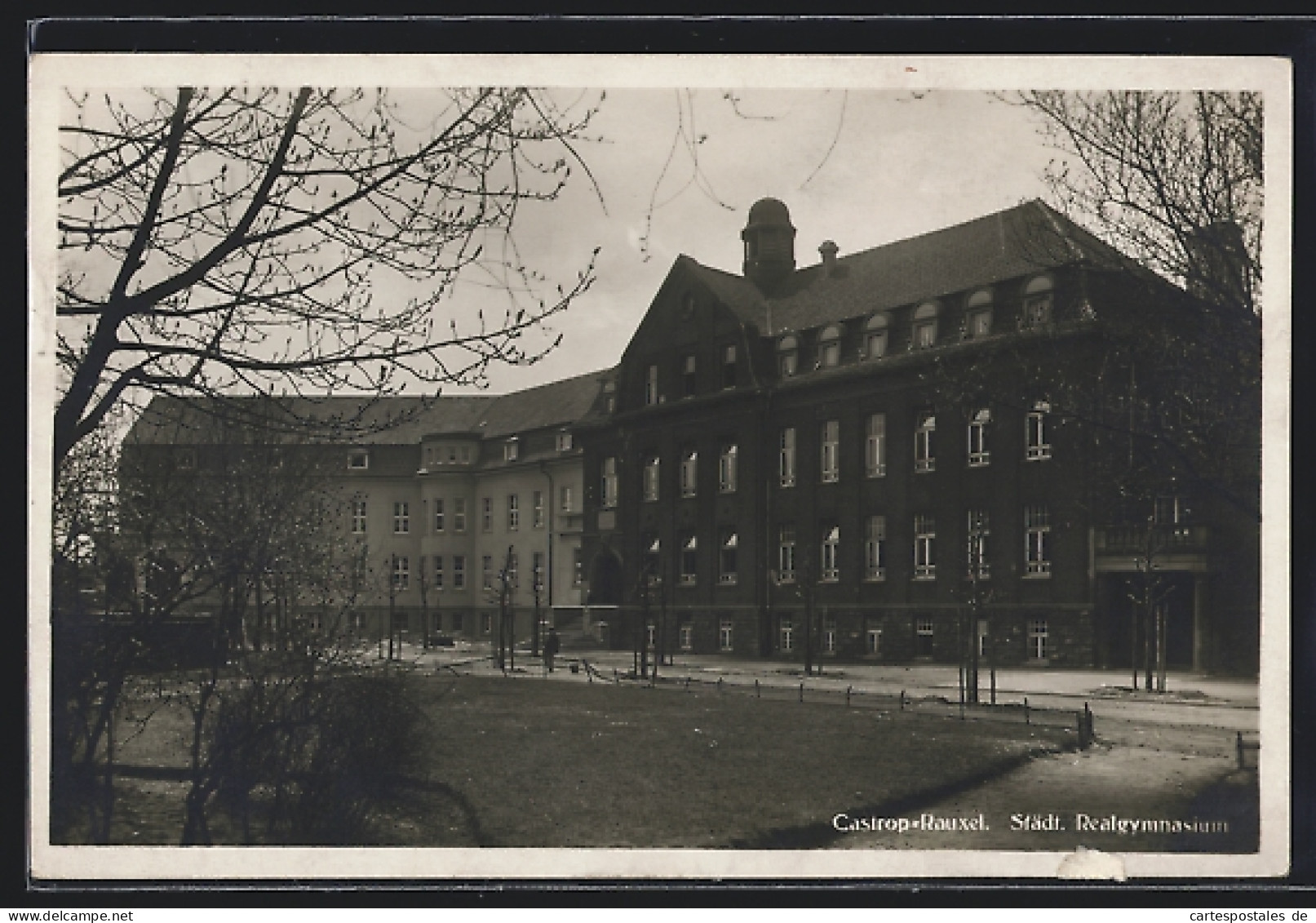 AK Castrop-Rauxel, am Städtischen Realgymnasium