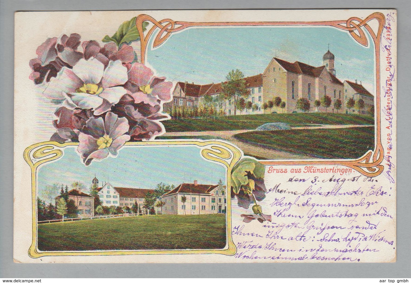 AK CH TG Münsterlingen 1904-08-03 Foto Litho A.Lichtensteiger