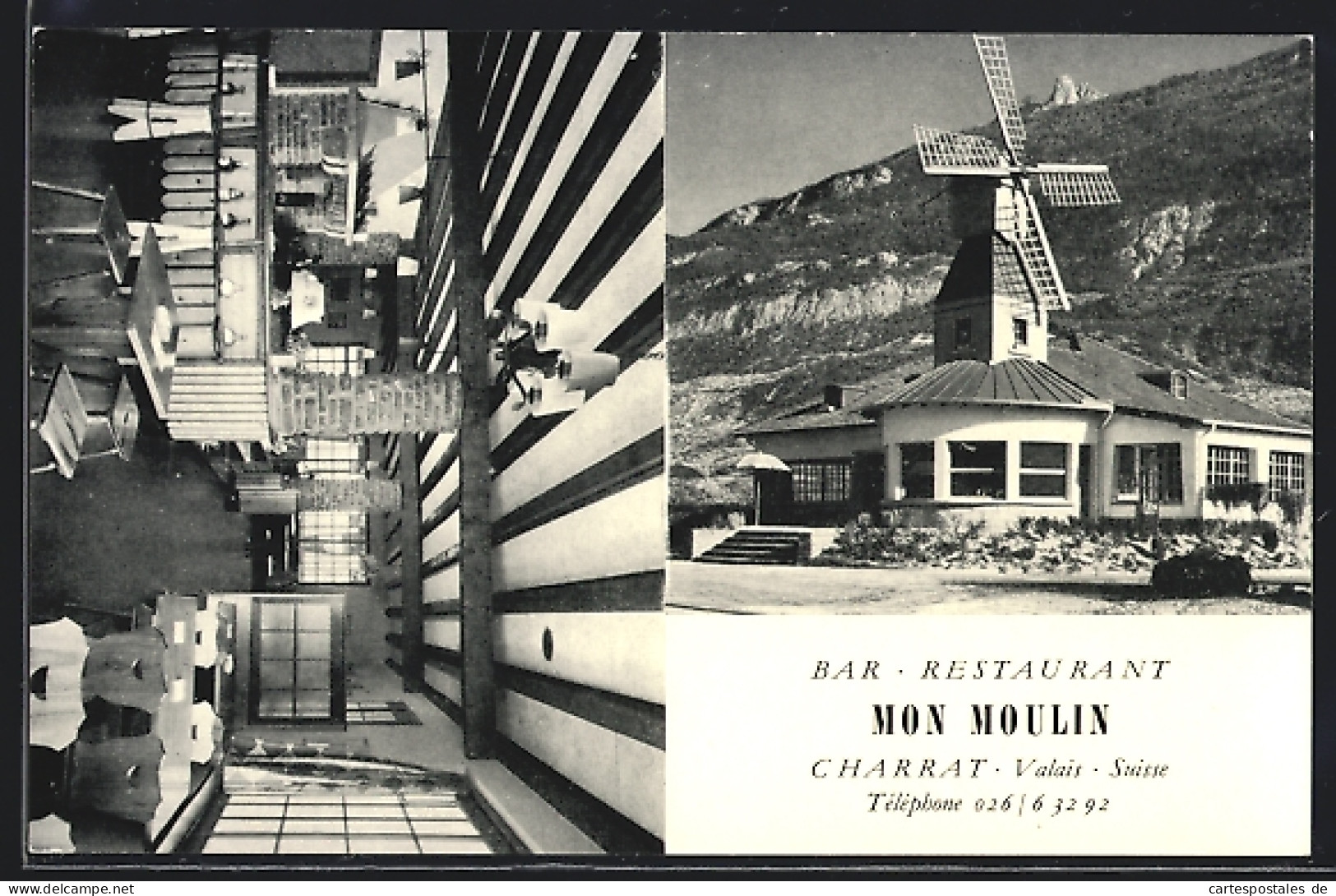 AK Charrat /Valais, Bar-Restaurant Mon Moulin