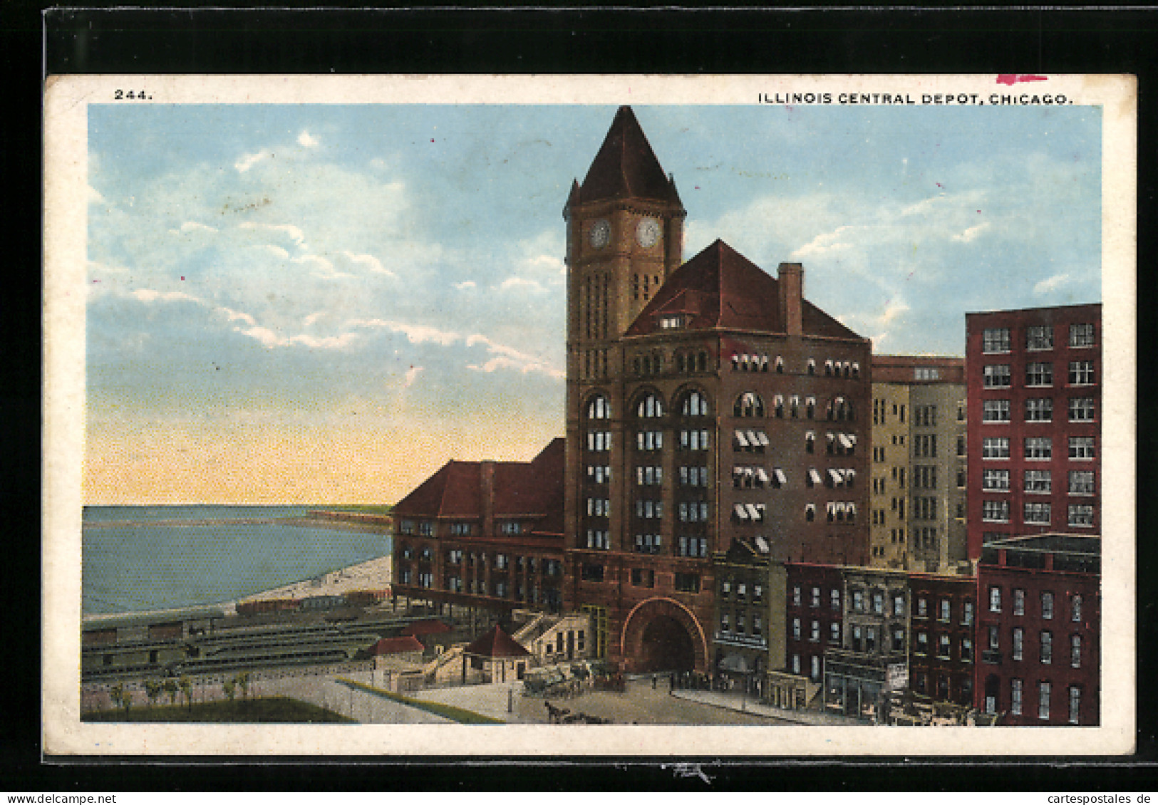 AK Chicago, IL, Illinois Central Depot