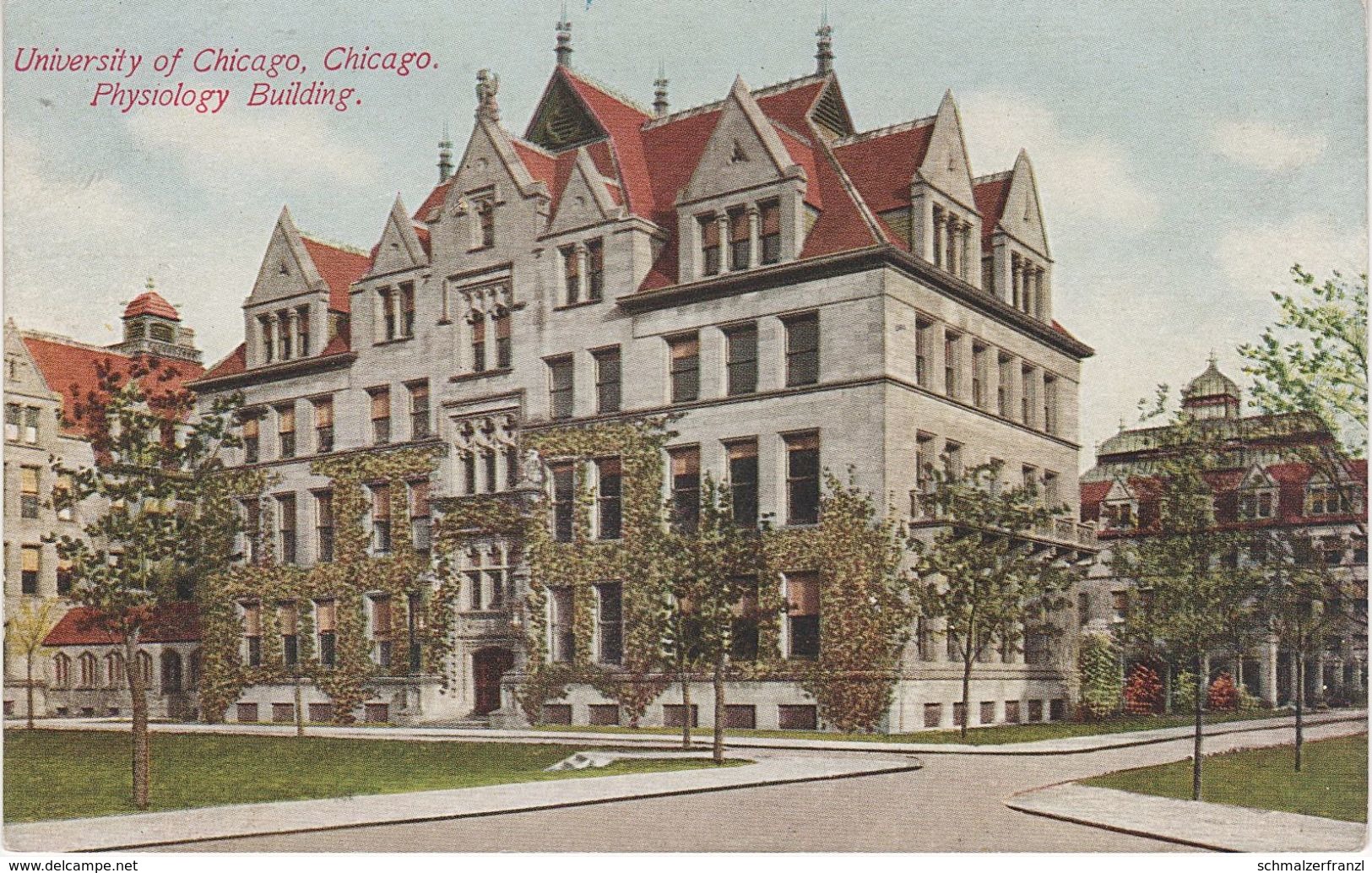 AK Chicago University Physiology Building S Ellis Ave Avenue E 58th St Street S Woodlawn Illinois IL United States USA