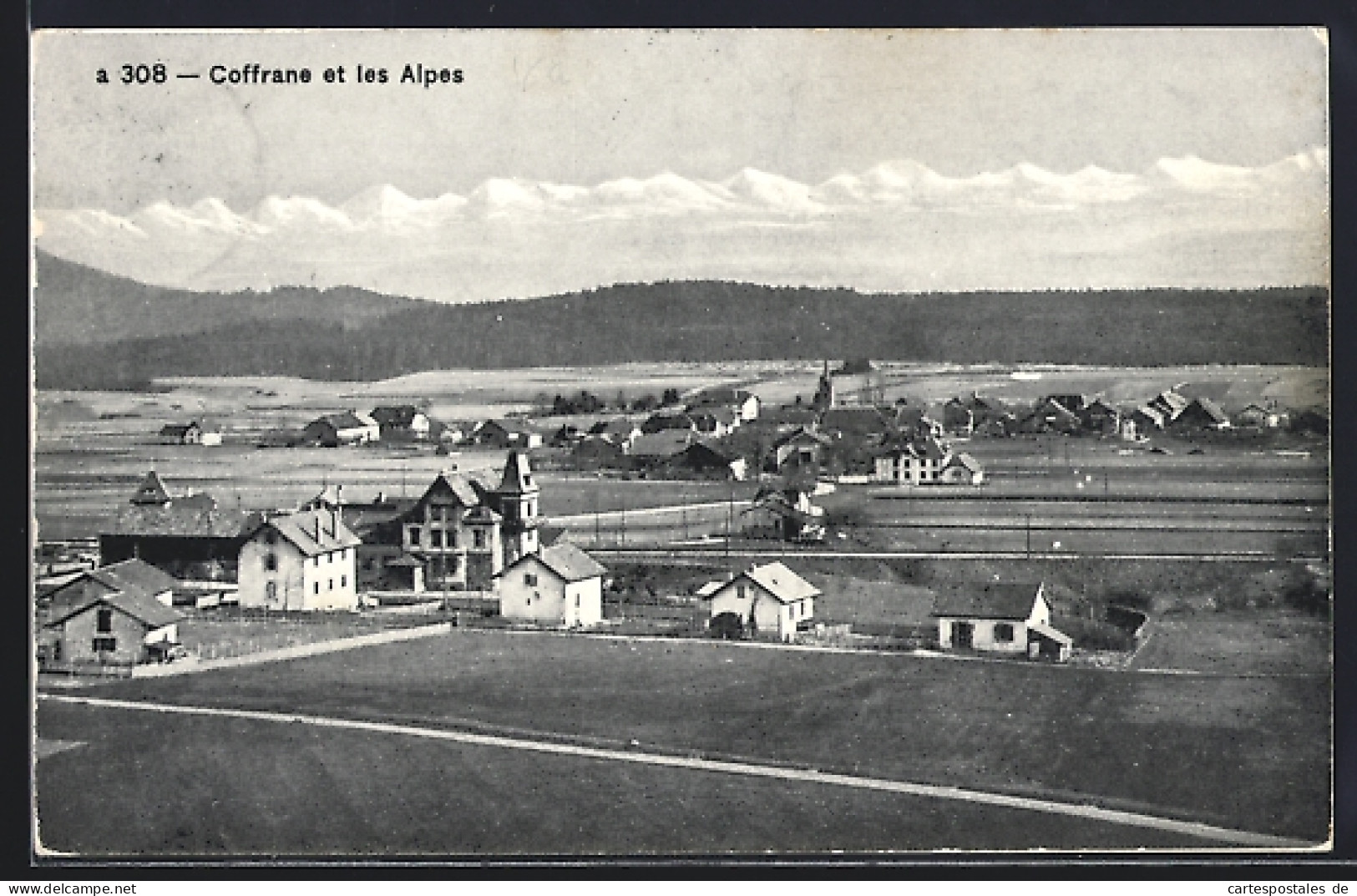 AK Coffrane, Panorama et les Alpes