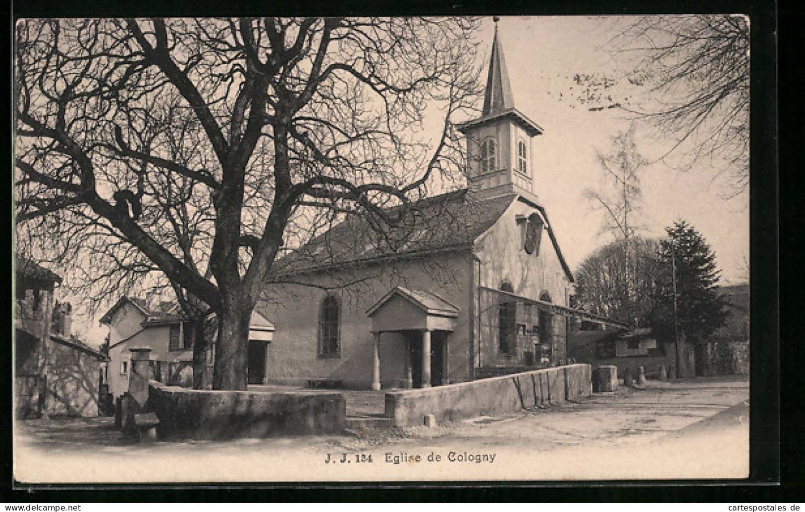 AK Cologny, Eglise de Cologny