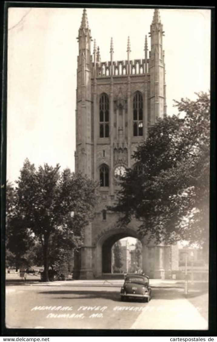 AK Columbia, MO, Memorial Tower University of Missouri