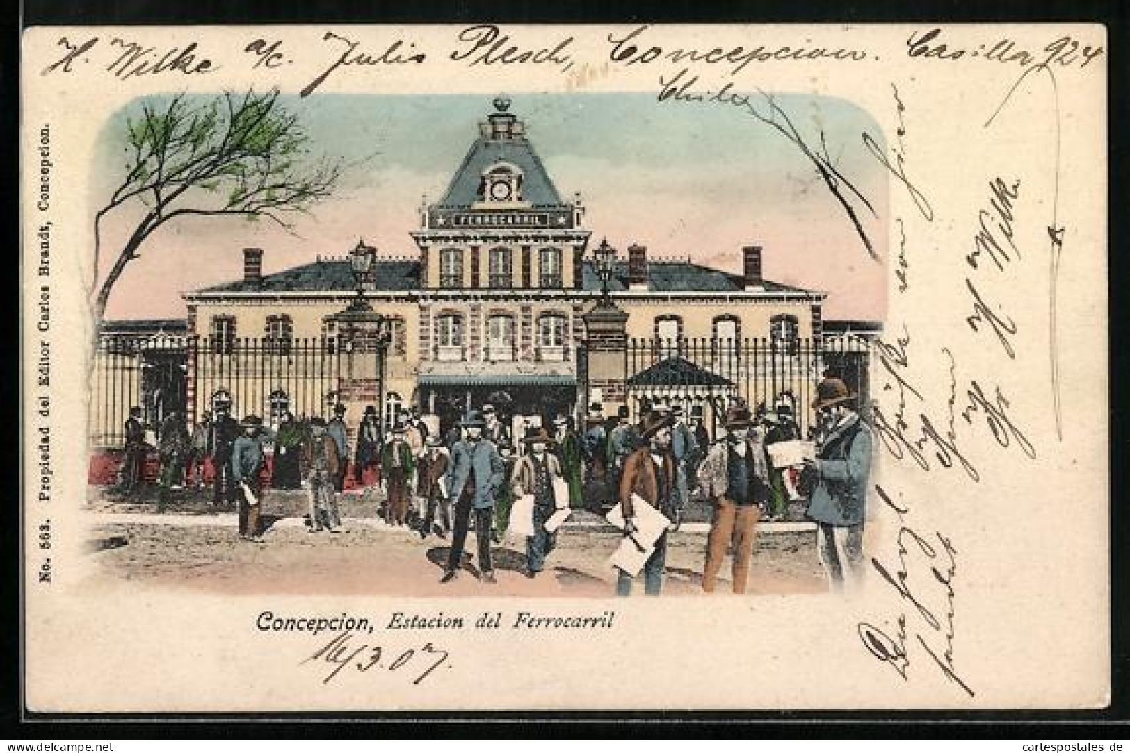 AK Concepcion, Estacion del Ferrocarril