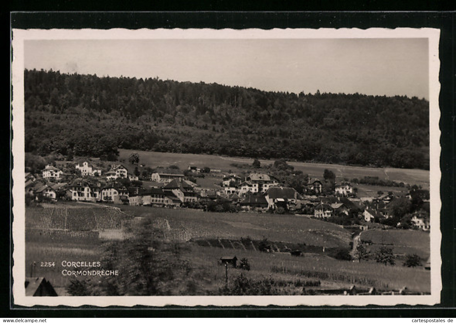 AK Corcelles, Cormondreche, Panorama