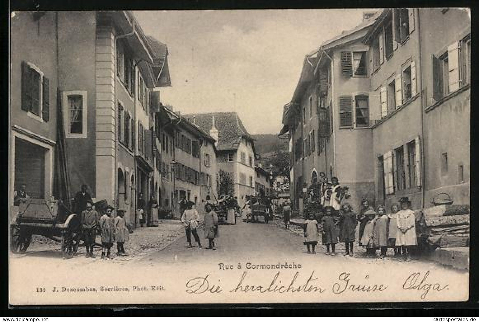 AK Cormondrèche, Rue à Cormondrèche