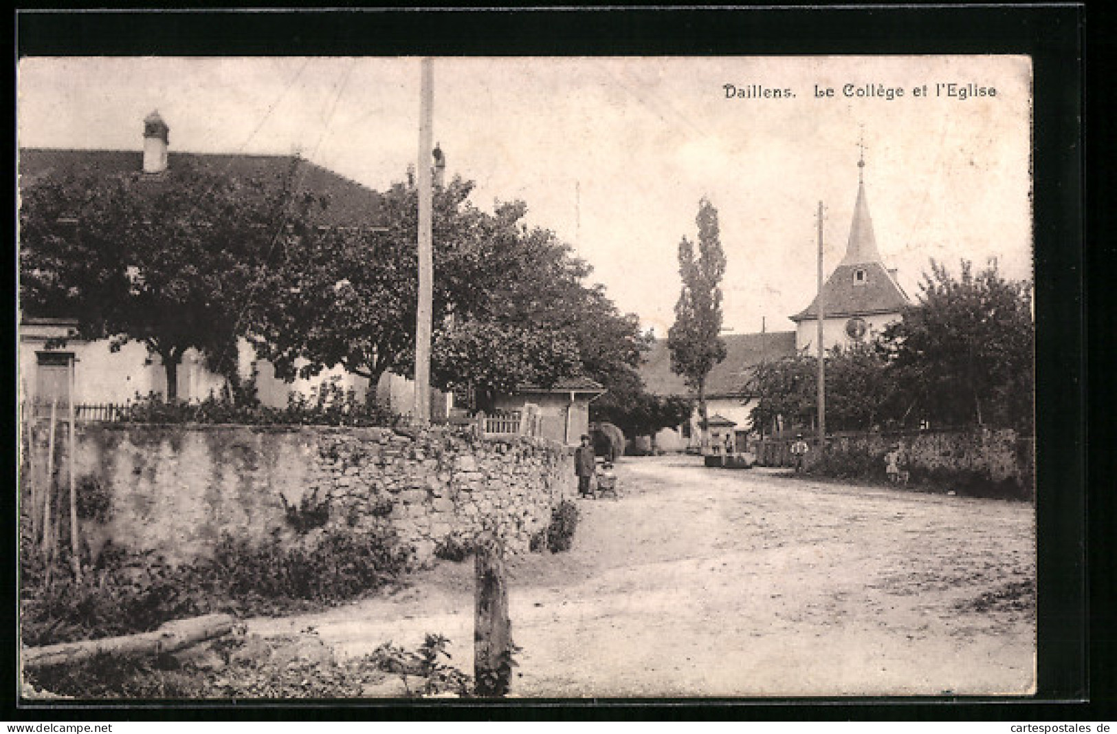AK Daillens, Le College et l`Eglise