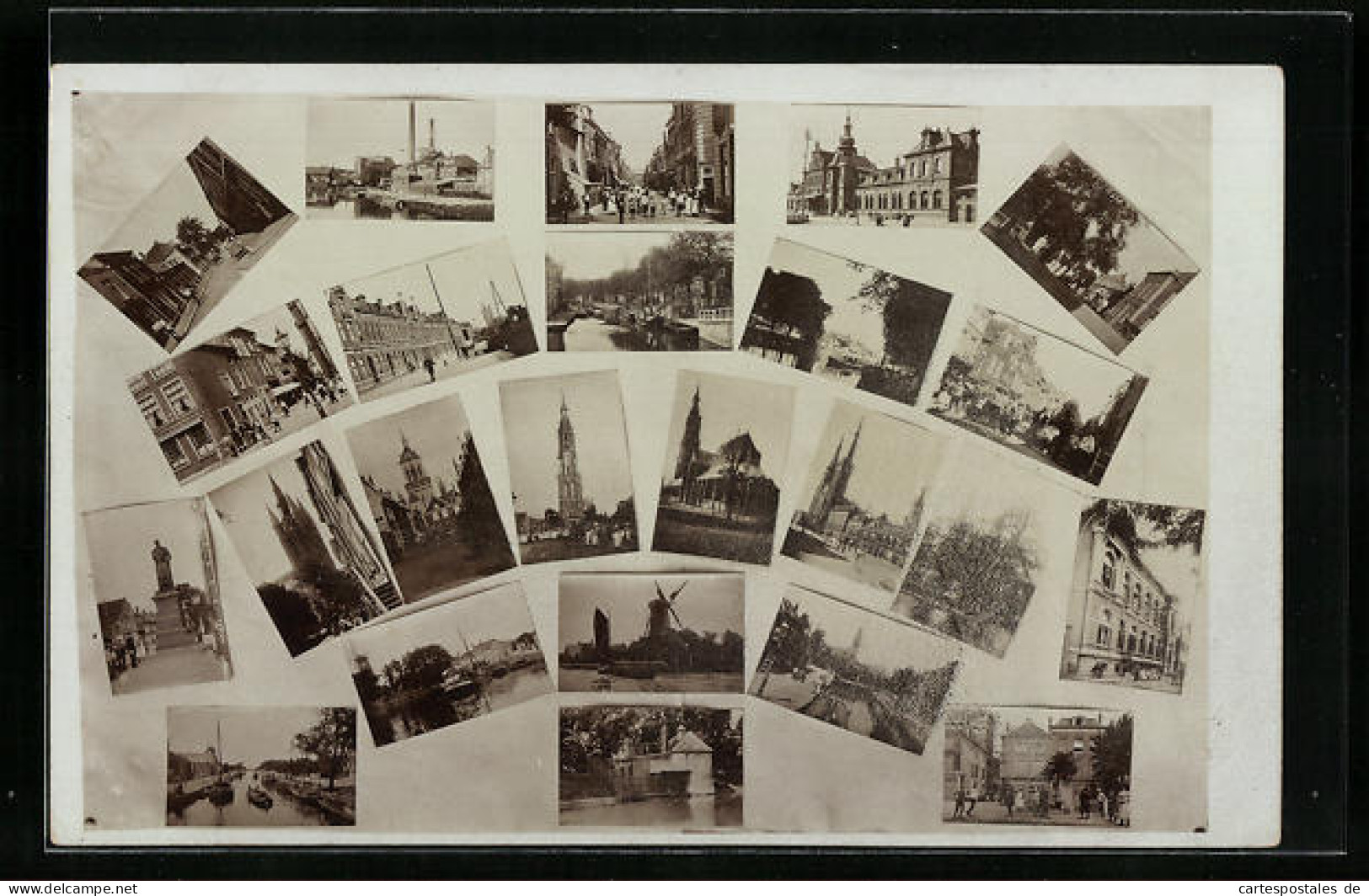 AK Delft, Molen, Kerken, Huizen