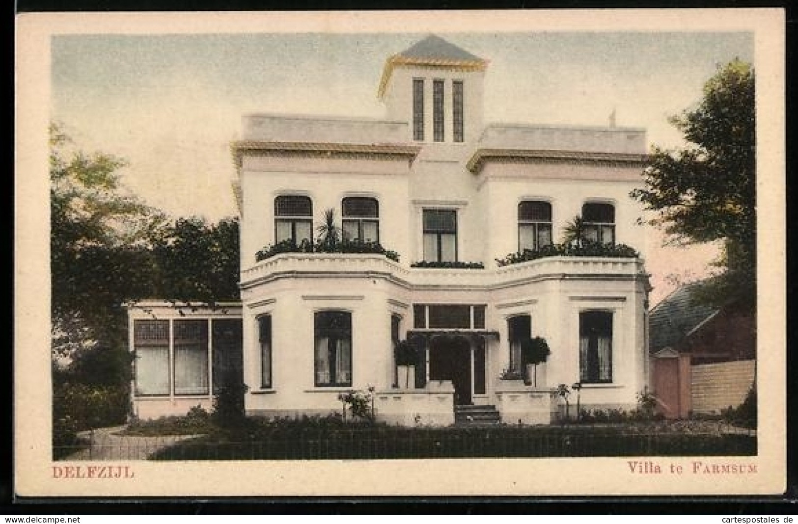 AK Delfzijl, Villa te Farsum