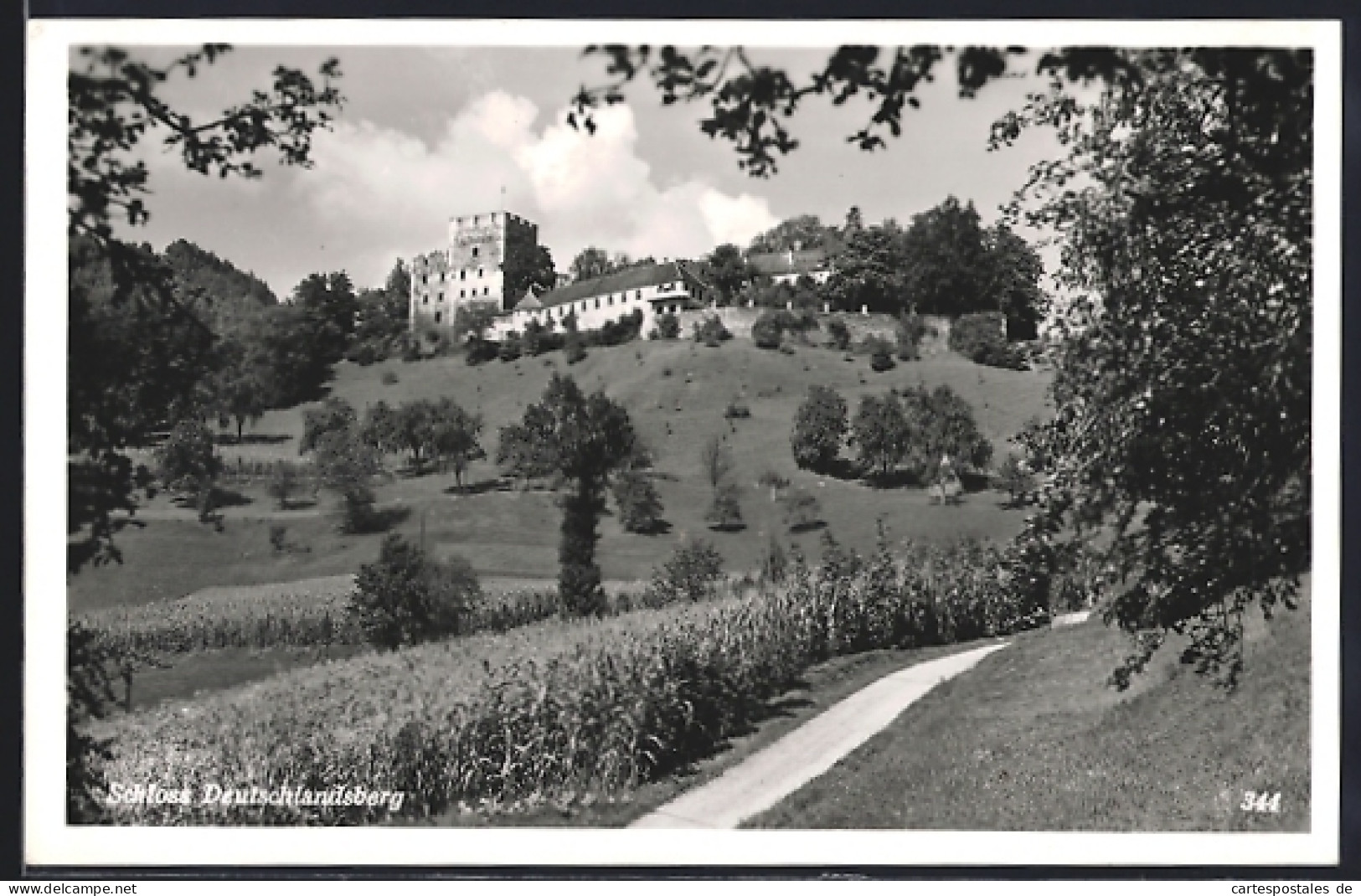 AK Deutschlandsberg, Blick zum Schloss