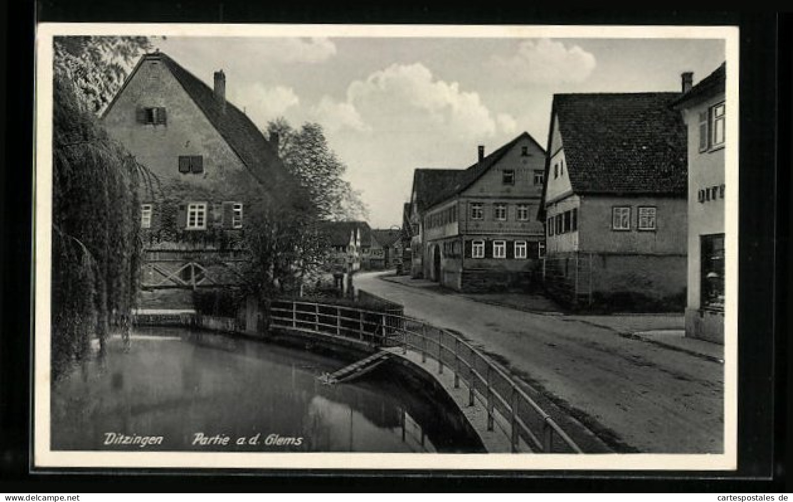AK Ditzingen, Partie an der Glems
