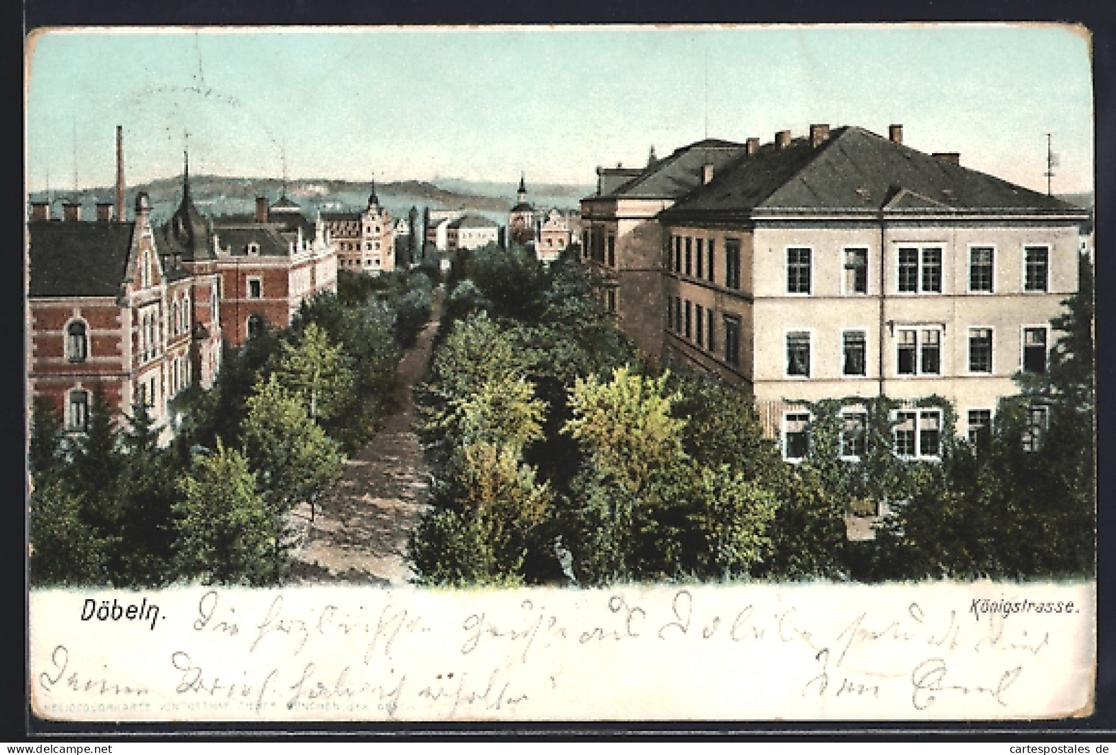 AK Döbeln, Königstrasse