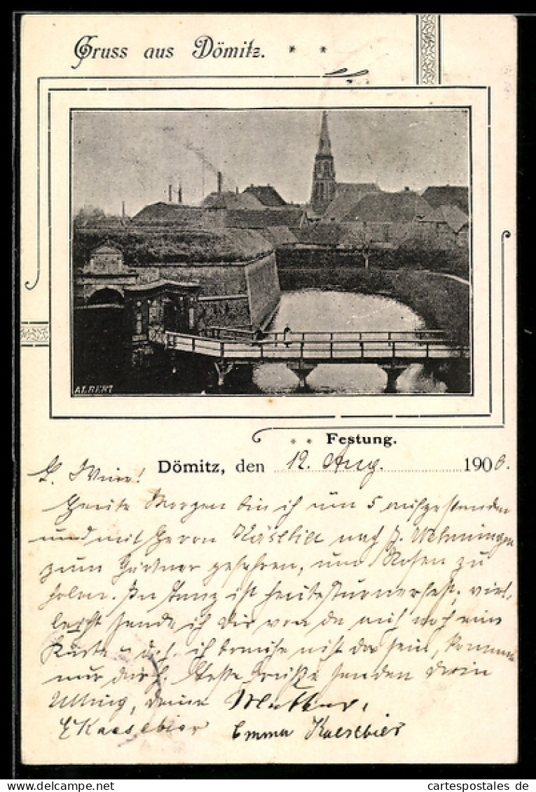 AK Dömitz, Festung im Passepartout