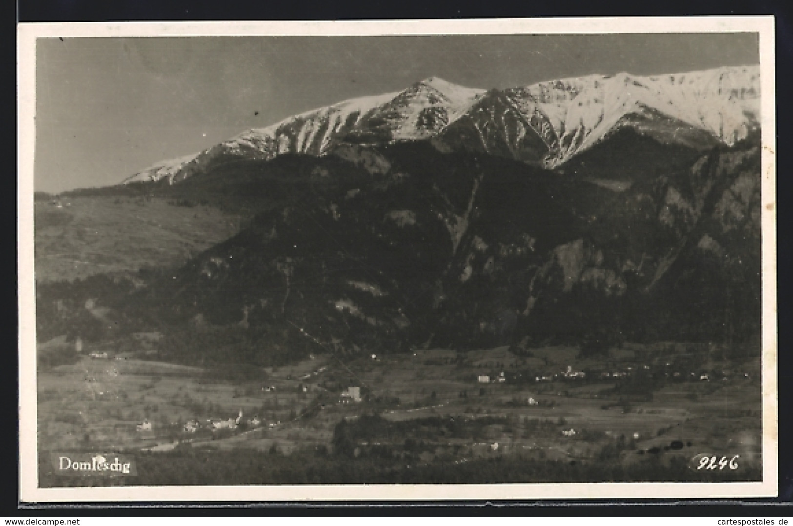 AK Domleschg, Ortspartie mit Bergen