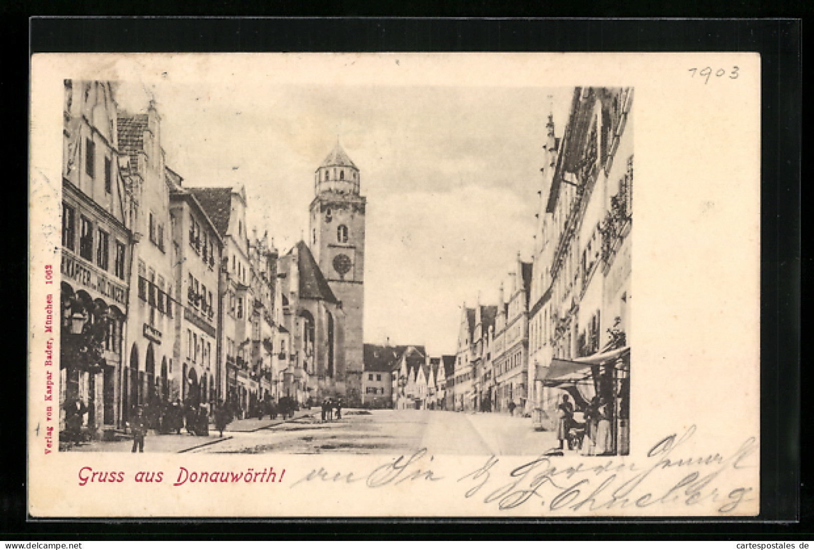 AK Donauwörth, Reichsstrasse