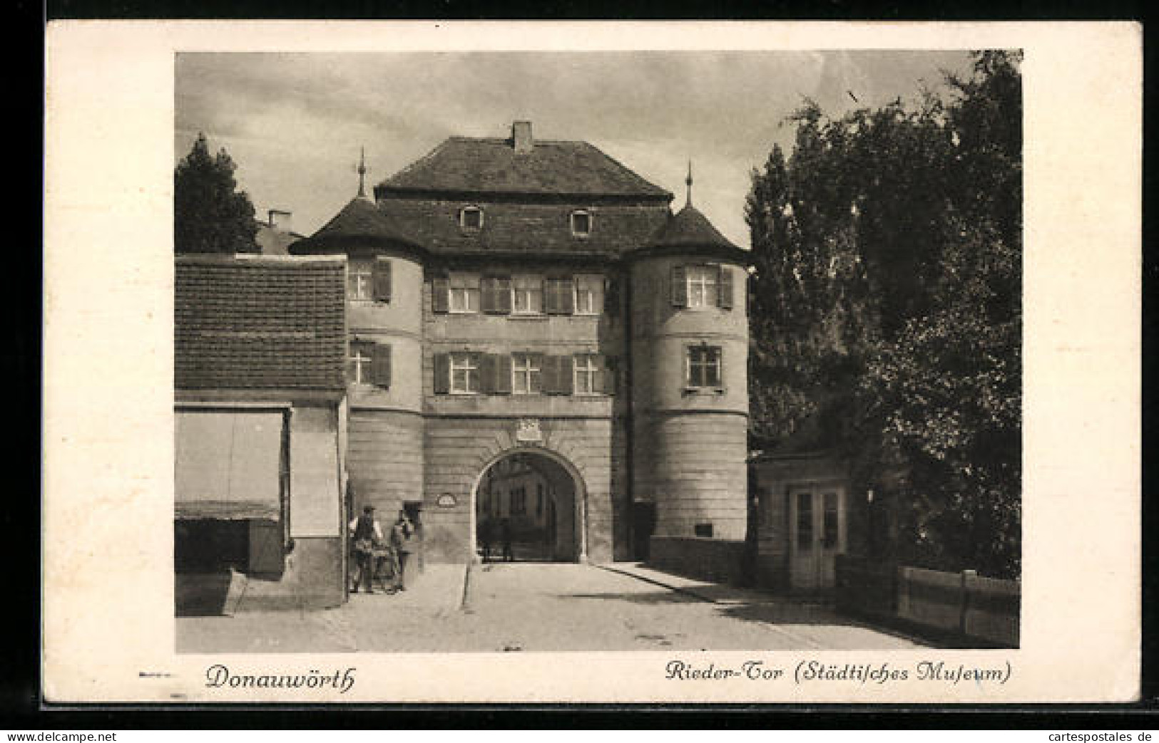 AK Donauwörth, Rieder-Tor (Städtisches Museum)