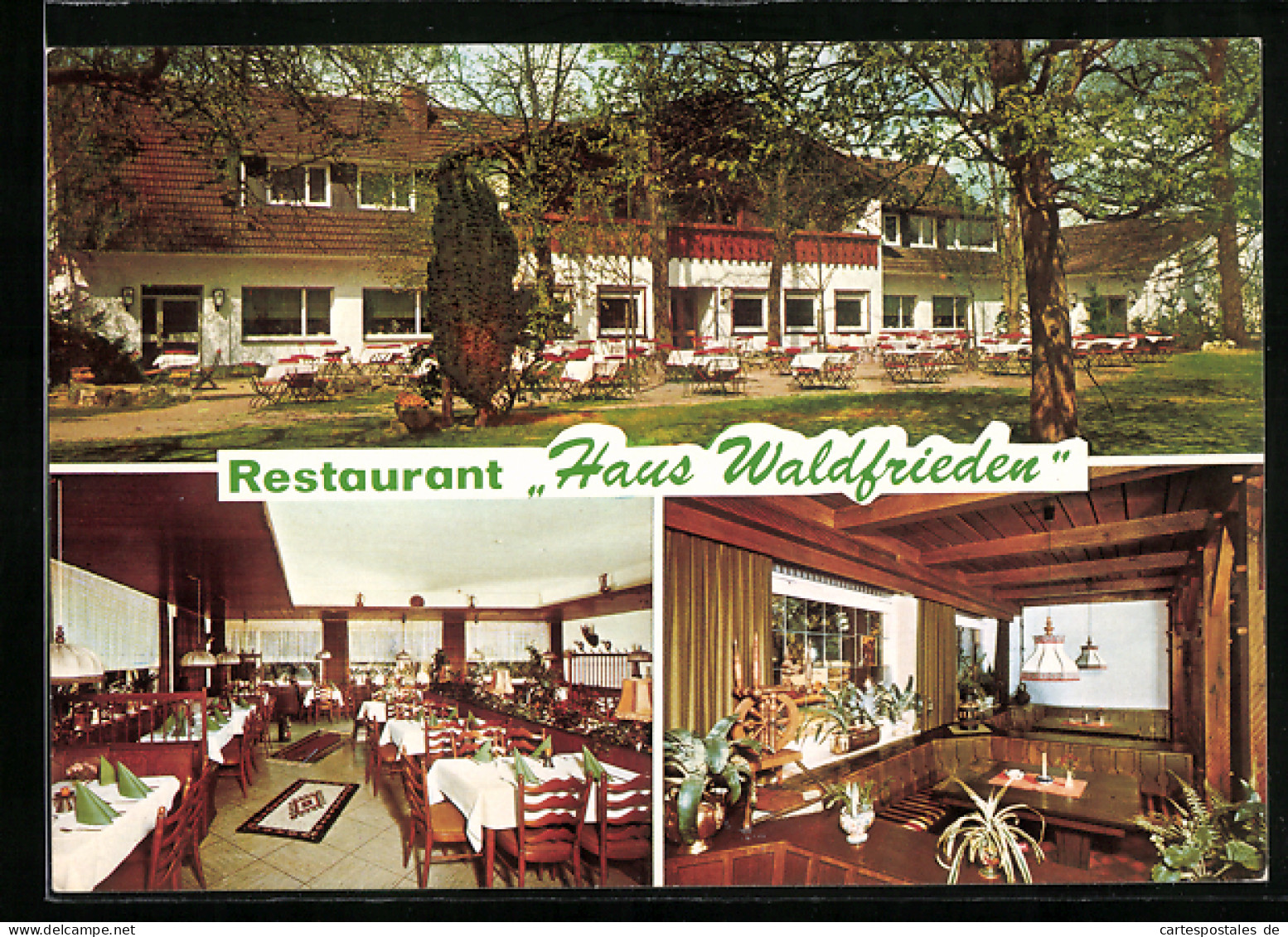 AK Dülmen, Gasthaus Waldfriden am Wildpark, Bes. Dieter Knepper