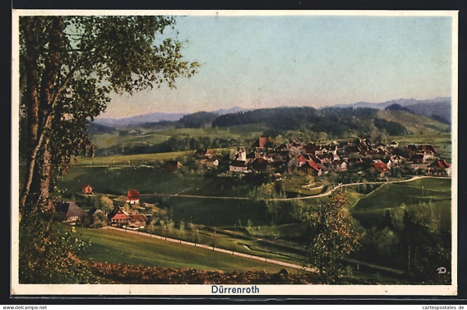 AK Dürrenroth, Blick auf den Ort