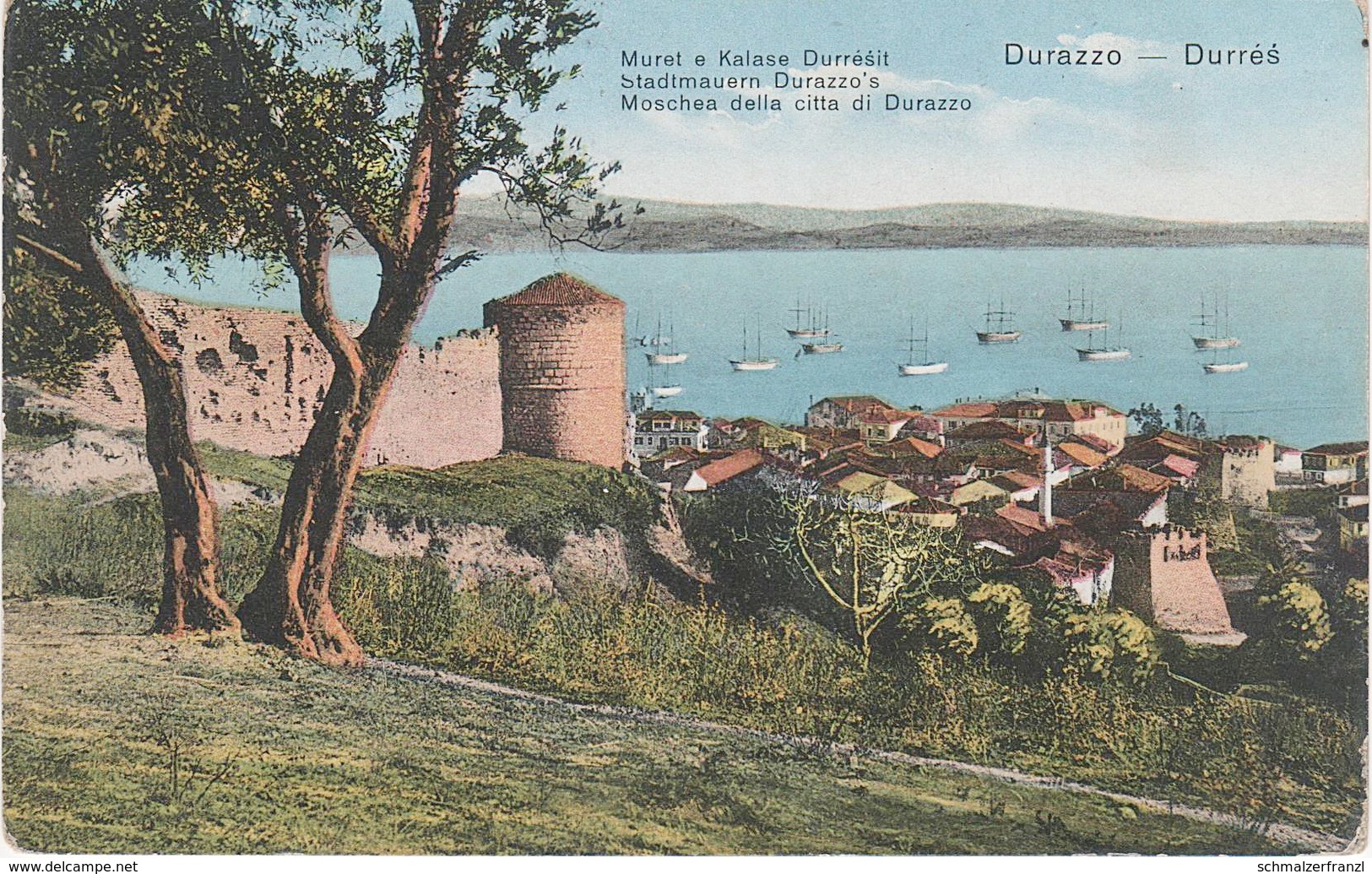 AK Durres Durazzo a Tirana Tirane Vora Shijak Kavaja Kruja Manza Sukth Ishem Albanien Shqipëri Shqipëria Albanie Albania