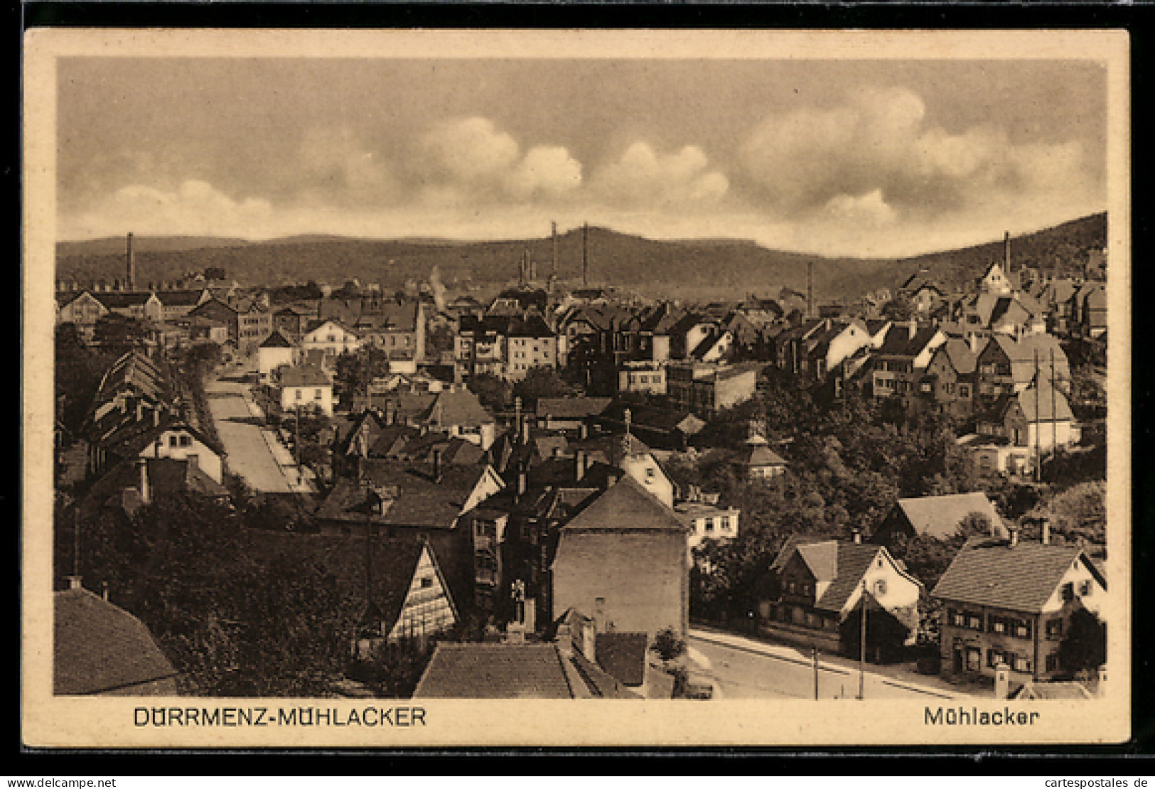 AK Dürrmenz-Mühlacker, Stadtansicht Mühlacker