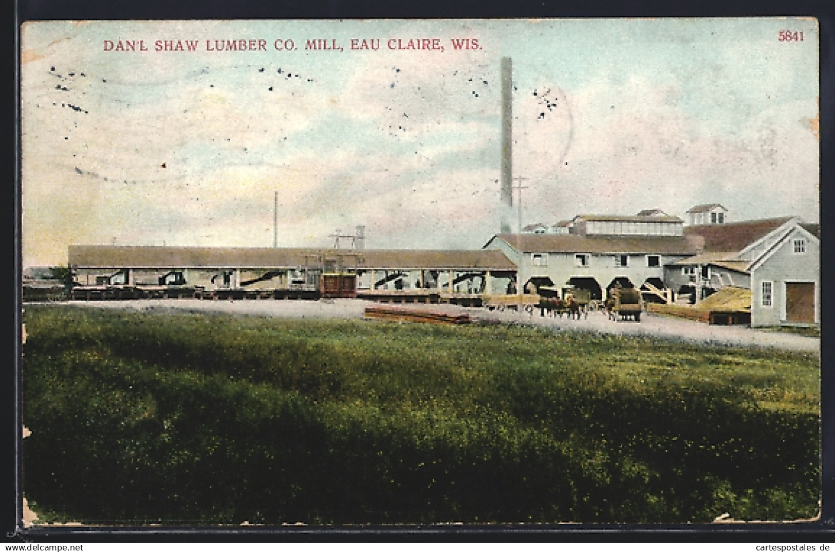 AK Eau Claire, WI, Dan`l Shaw Lumber Co. Mill