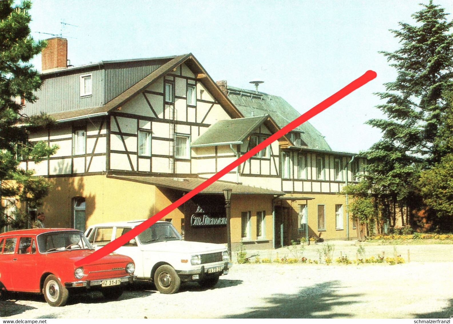 AK Ebenheit Gasthof Ferienheim Lilienstein Königstein Halbestadt Waltersdorf Prossen Bad Schandau Sächsische Schweiz DDR