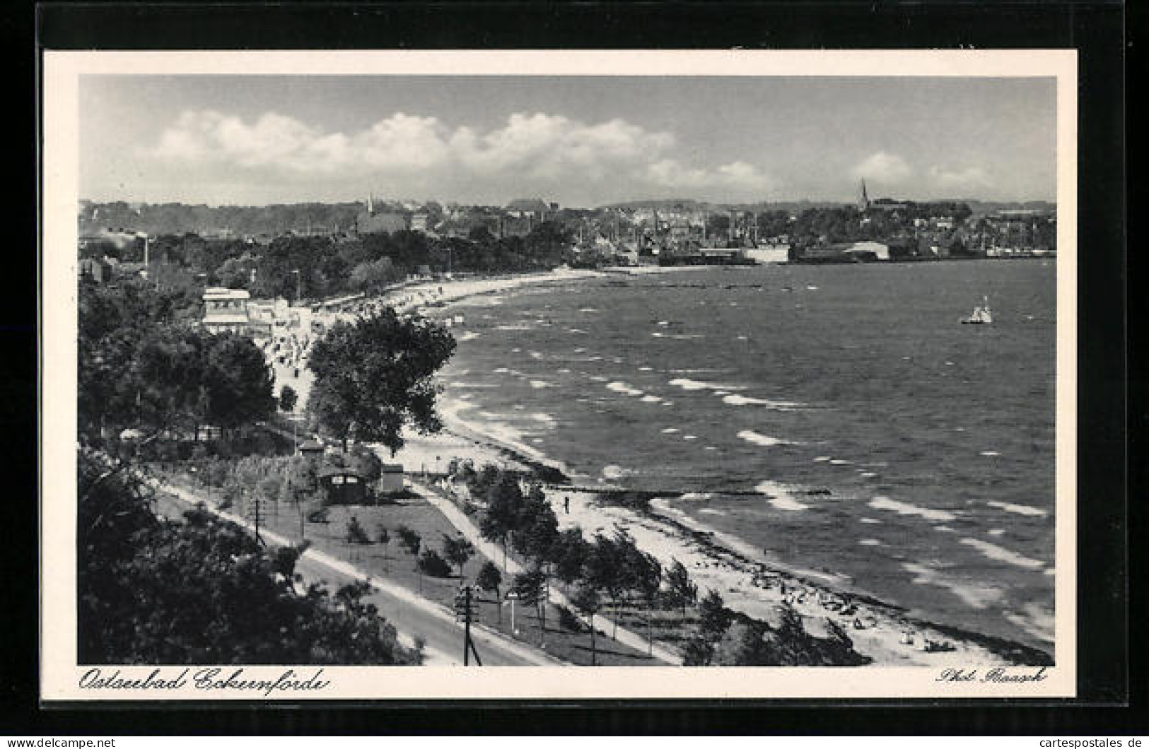 AK Eckernförde, Ostseeebad, Strandpartie