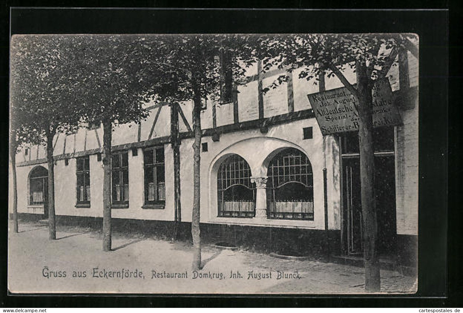 AK Eckernförde, Restaurant Domkrug