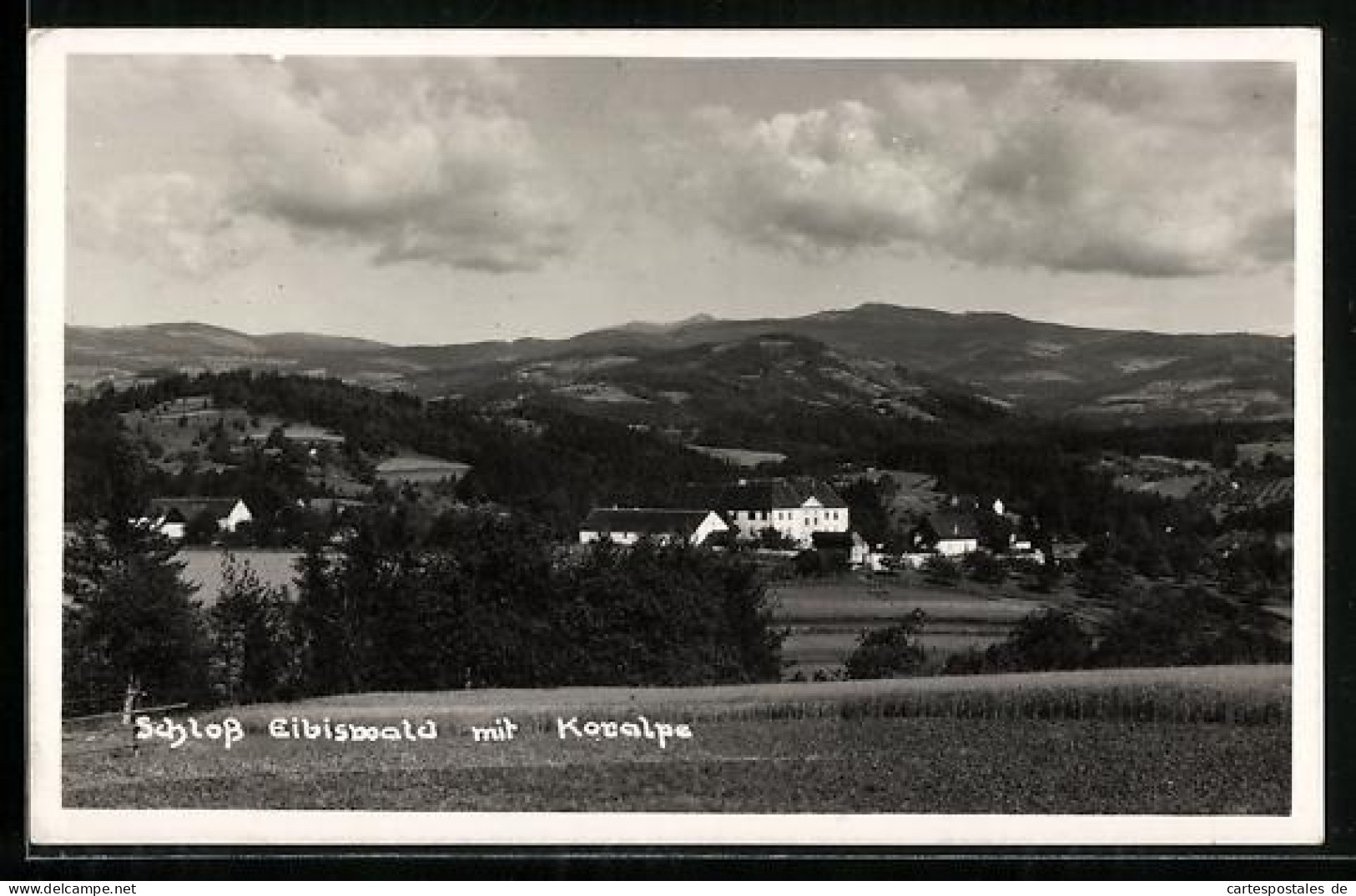 AK Eibiswald, Schloss Eibiswald mit Koralpe