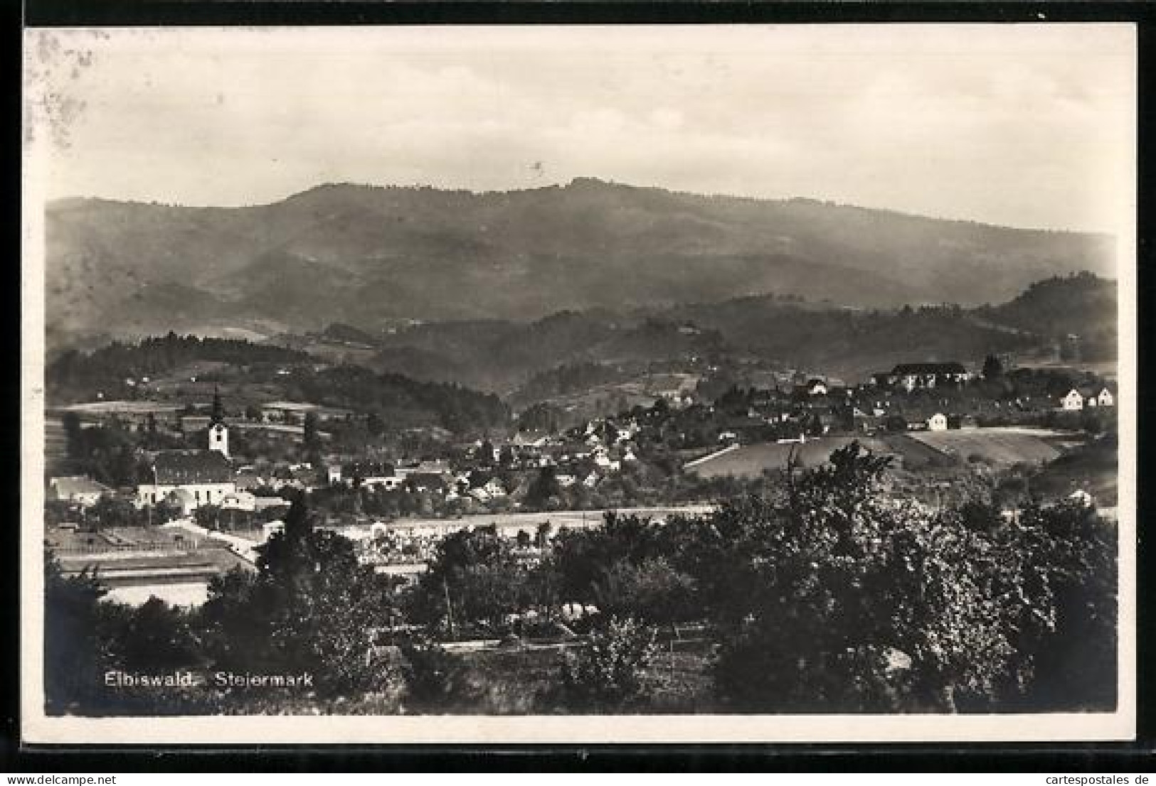 AK Eibiswald /Steiermark, Totalansicht aus der Vogelschau