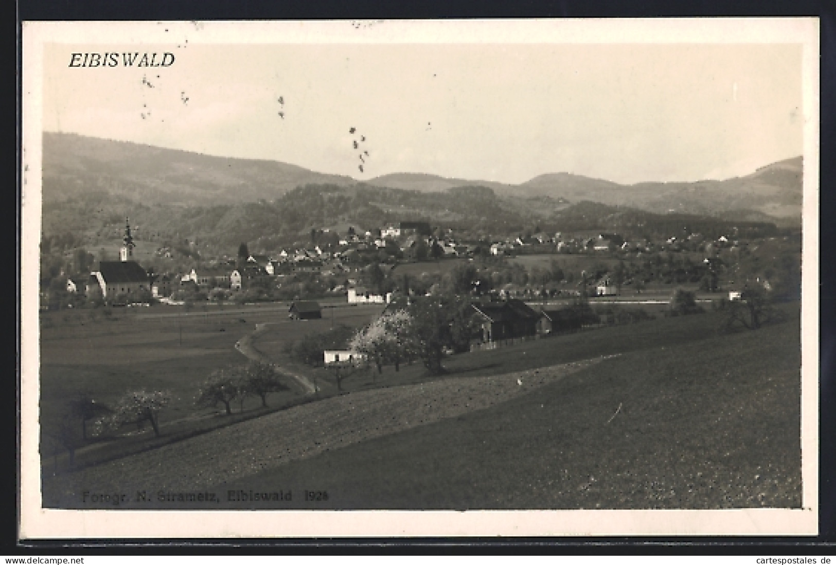 AK Eibiswald, Teilansicht mit Kirche