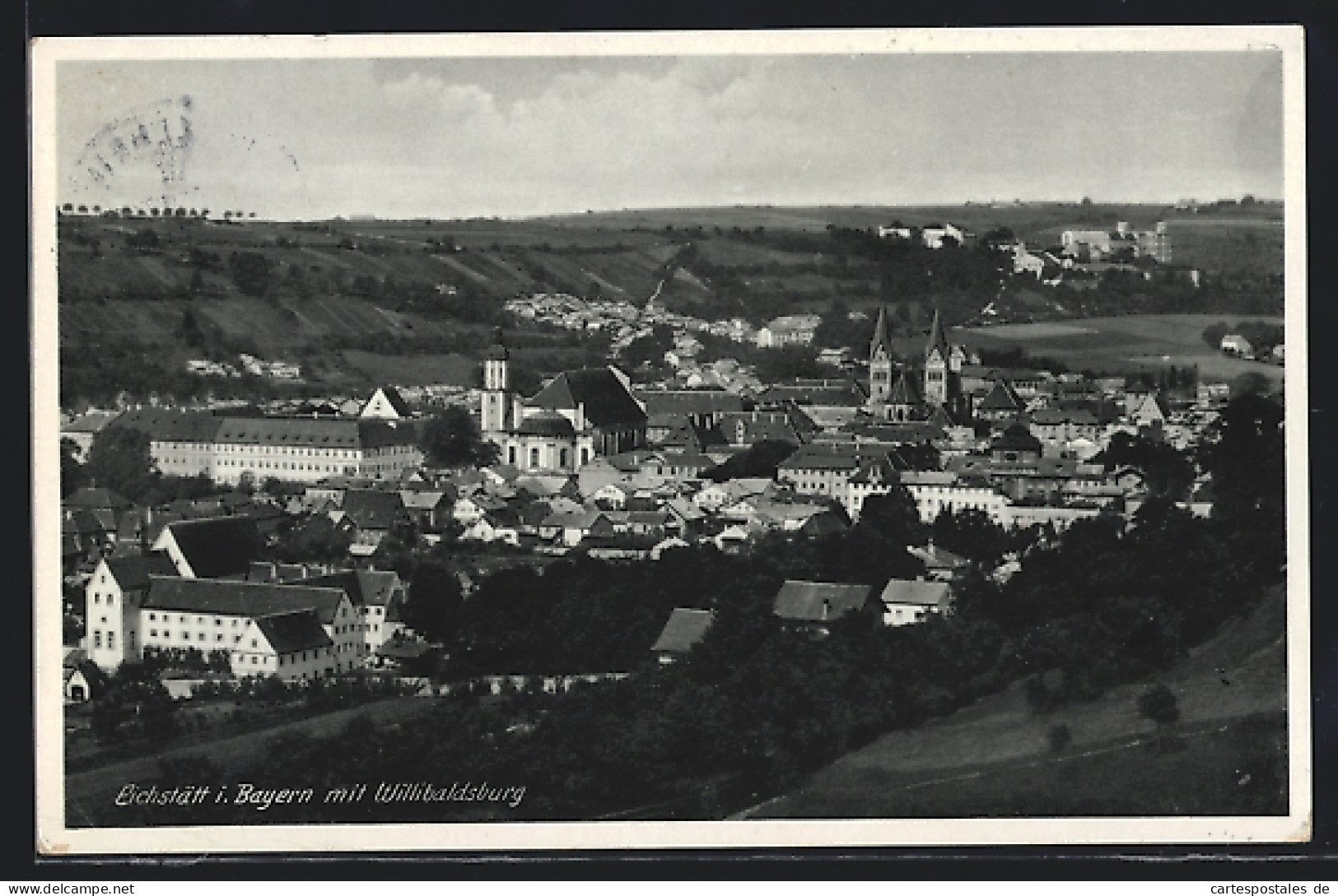 AK Eichstätt, Blick auf Willibaldsburg