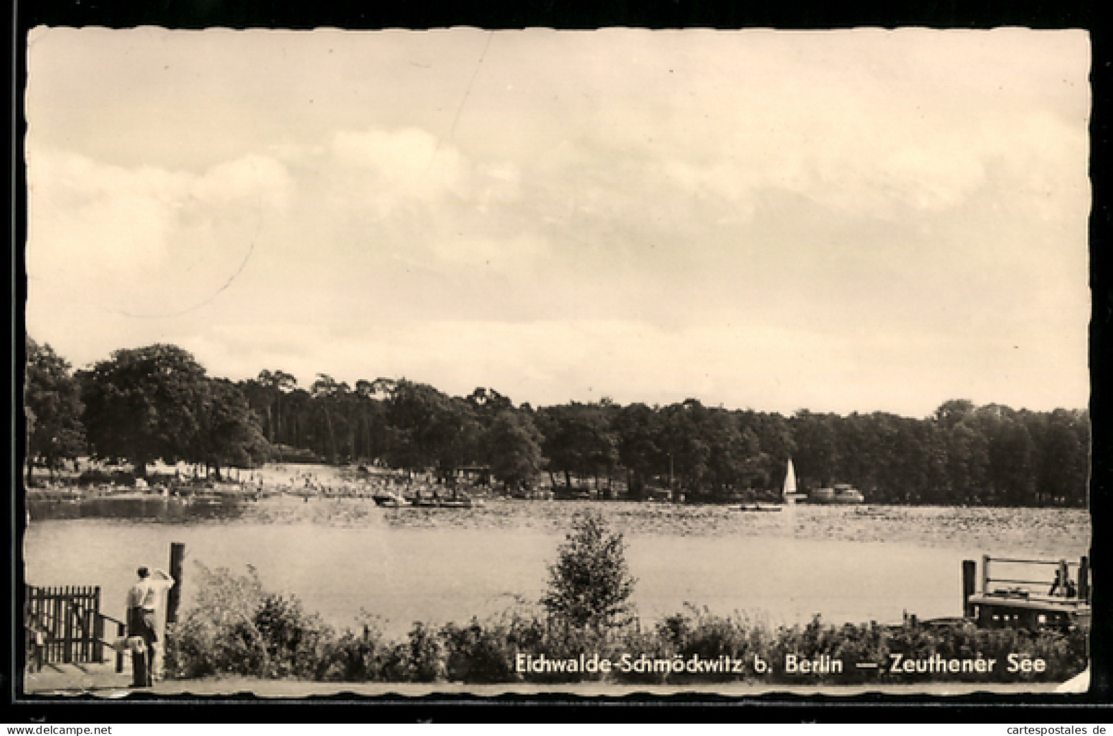 AK Eichwalde-Schmöckwitz b. Berlin, Zeuthener See