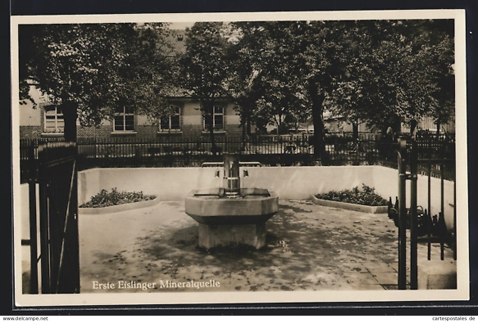 AK Eislingen, Blick auf die Barbarossaquelle