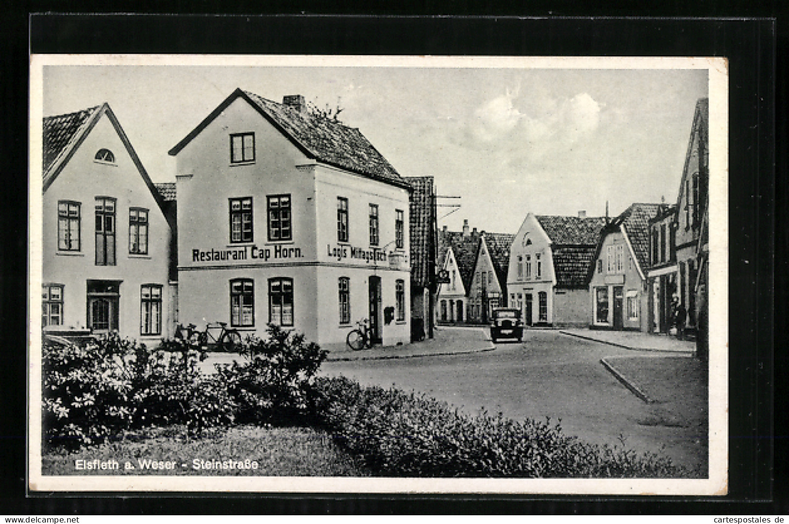 AK Elsfleth a. Weser, Restaurant Cap Horn in der Steinstrasse