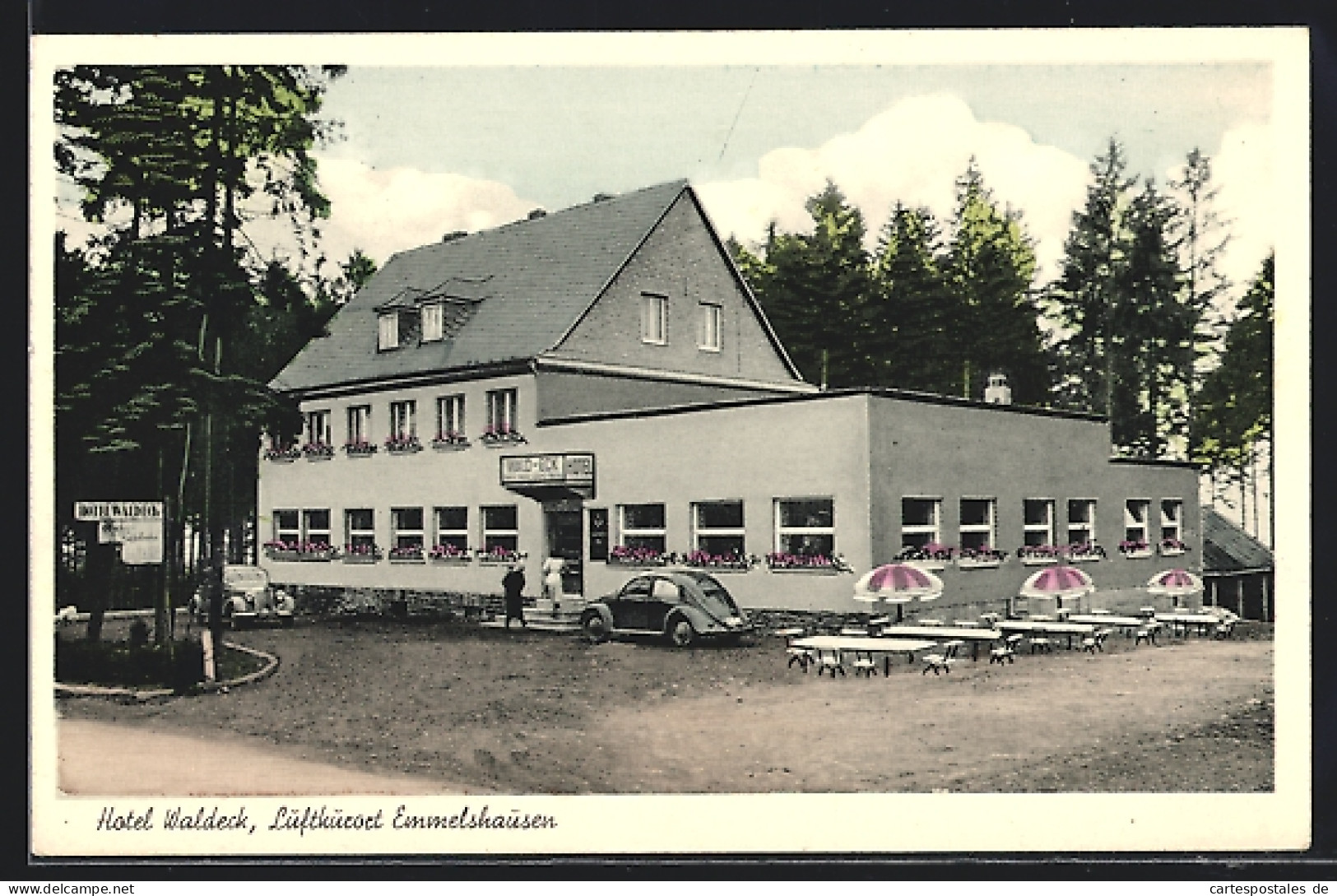 AK Emmelshausen, Hotel Waldeck