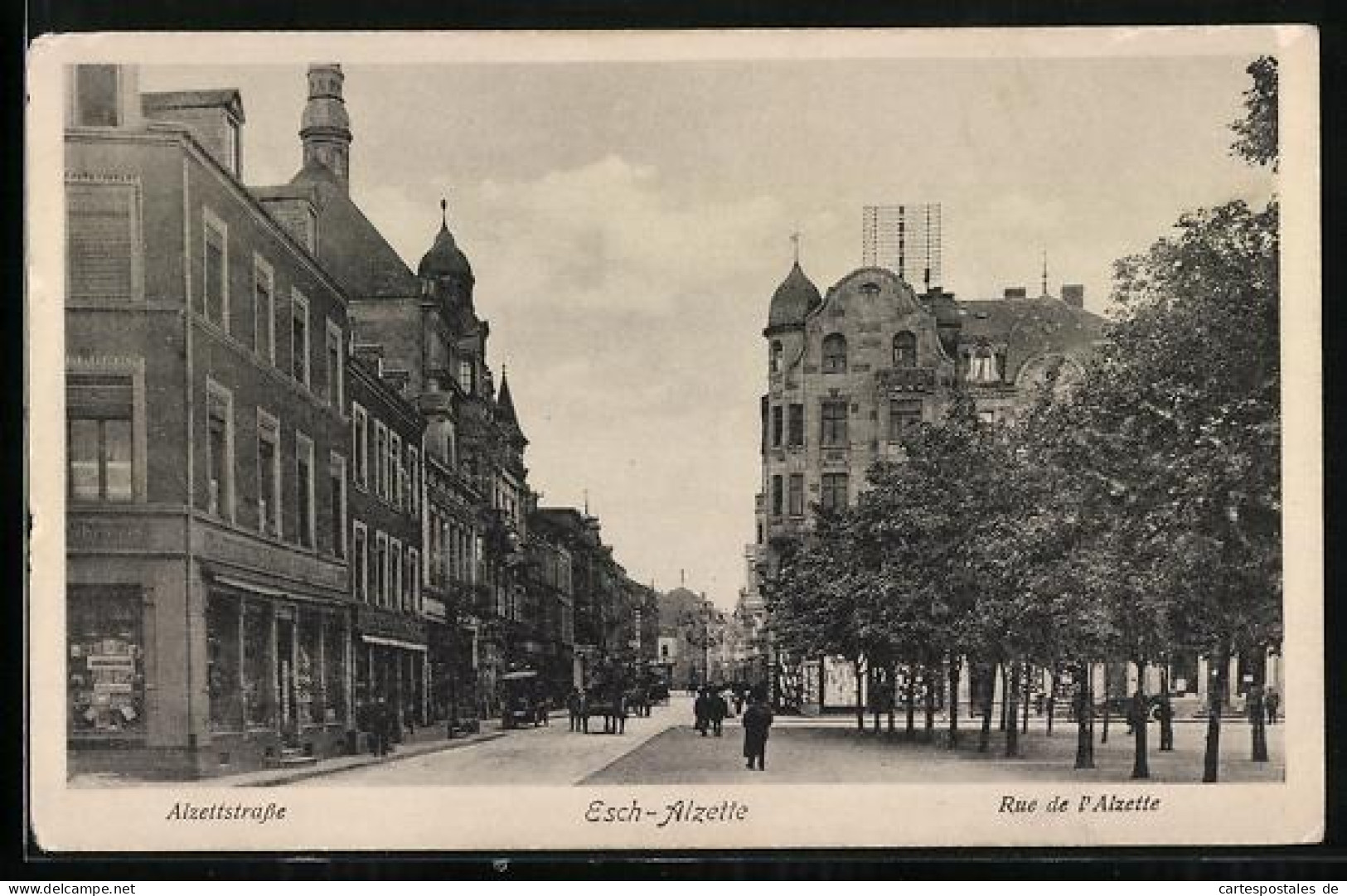 AK Esch-Alzette, Alzettstrasse, Rue de l`Alzette
