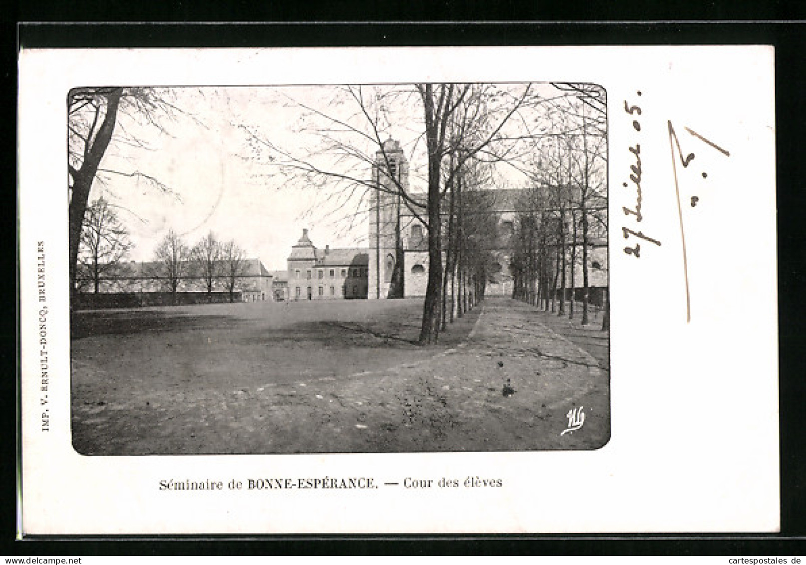 AK Estinnes, Sèminaire de Bonne-Espèrance-Cour des èlèves