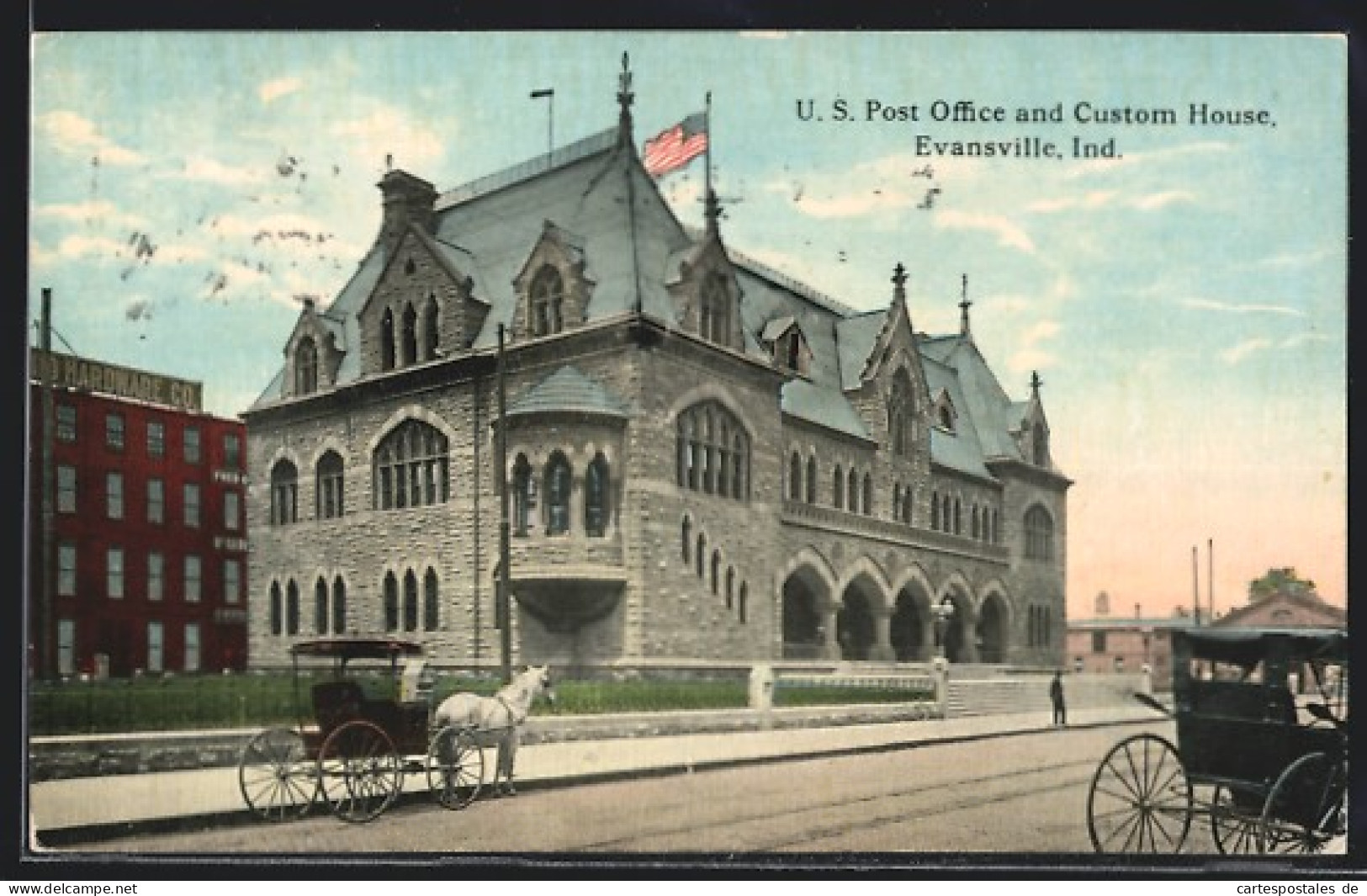 AK Evansville, IN, US Post Office and Custom House