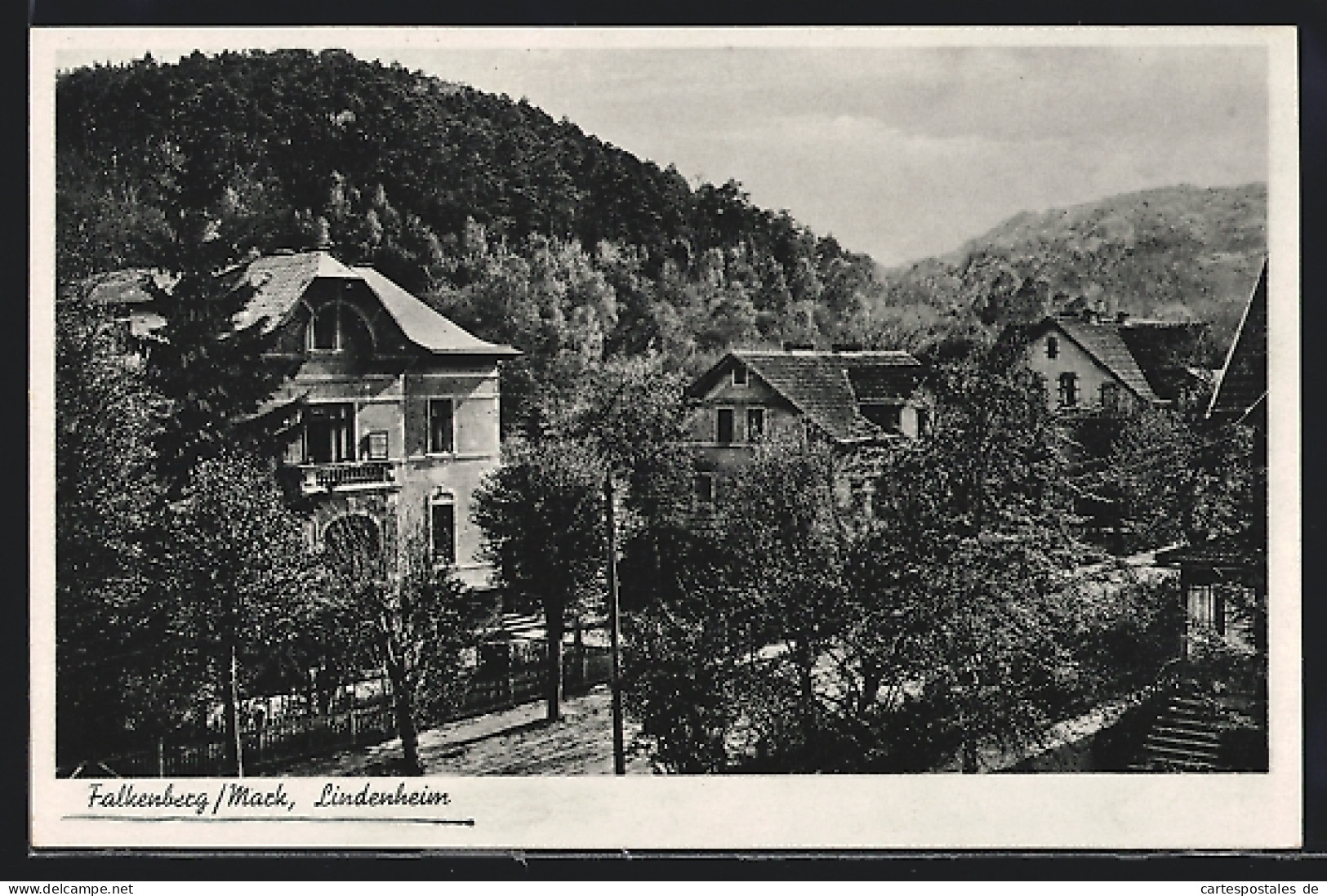 AK Falkenberg / Mark, Kurhotel Lindenheim