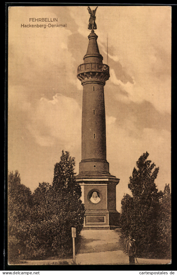 AK Fehrbellin, Hackenberg-Denkmal