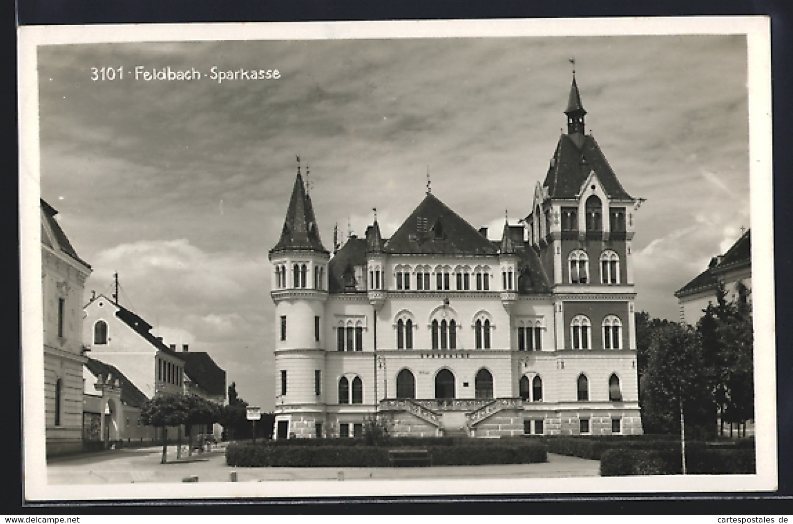 AK Feldbach, Strassenpartie mit Sparkasse