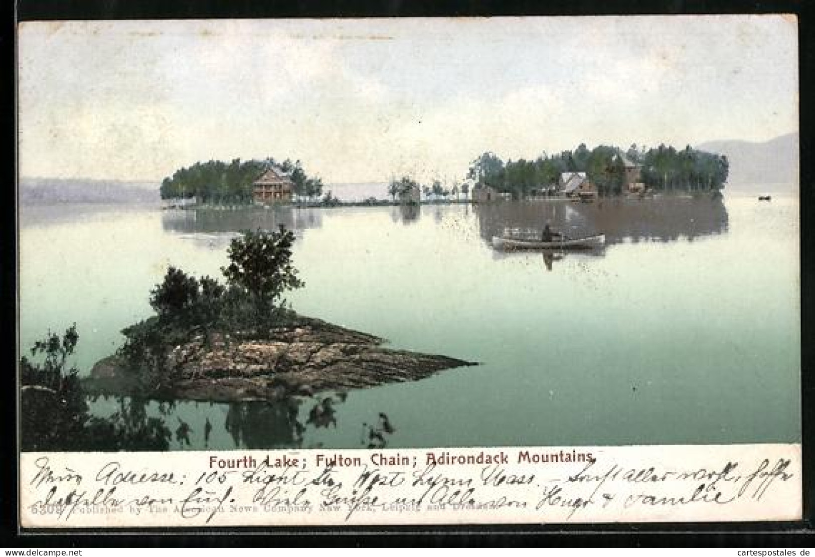 AK Fourth Lake, NY, Fulton Chain, Adirondack Mountains