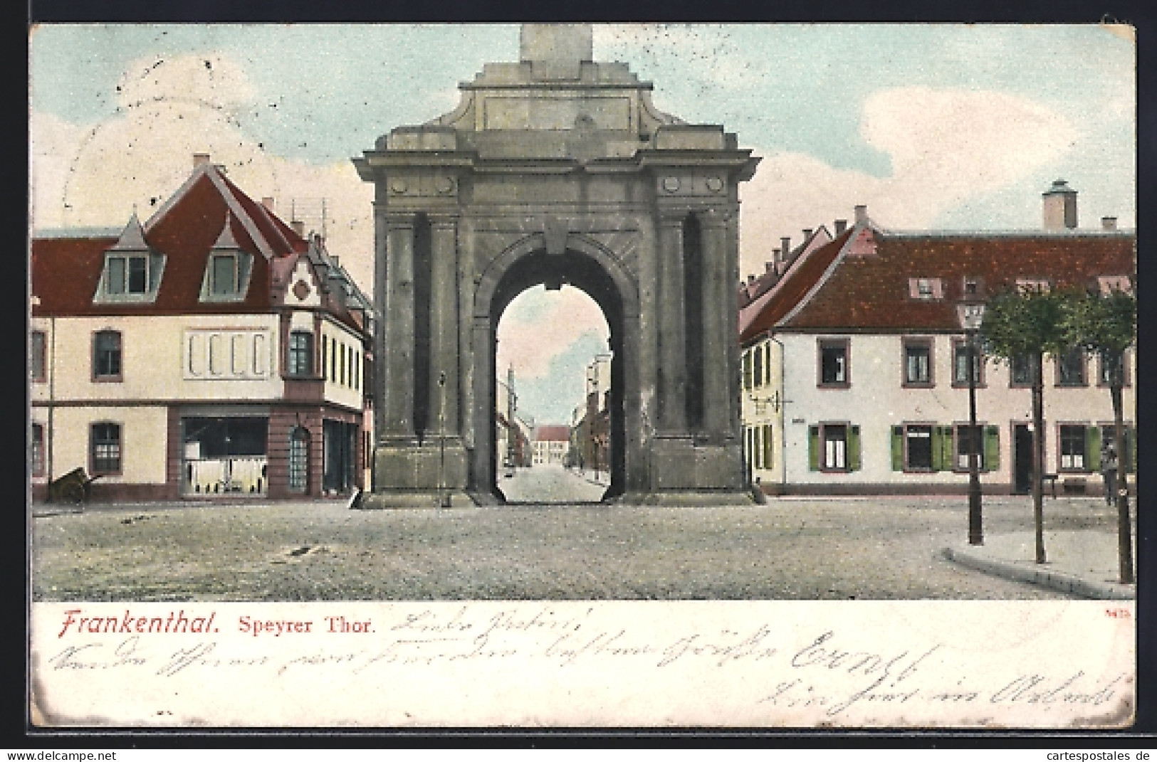 AK Frankenthal / Pfalz, Frankenthal, Speyrer Tor