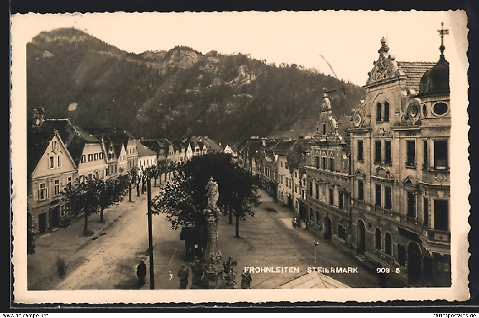 AK Frohnleiten, Blick auf den Hauptplatz