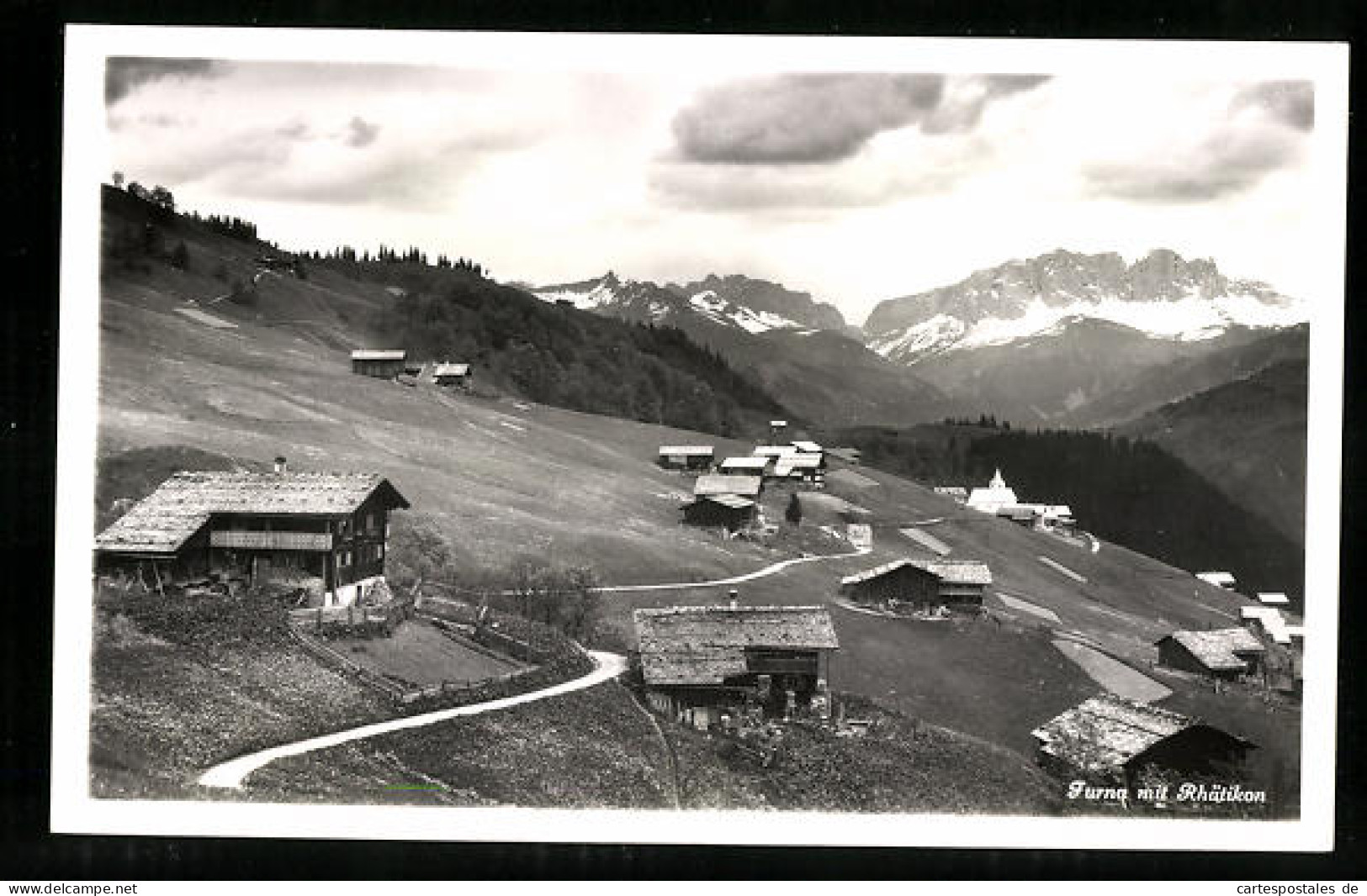 AK Furna, Panorama mit Rhätikon