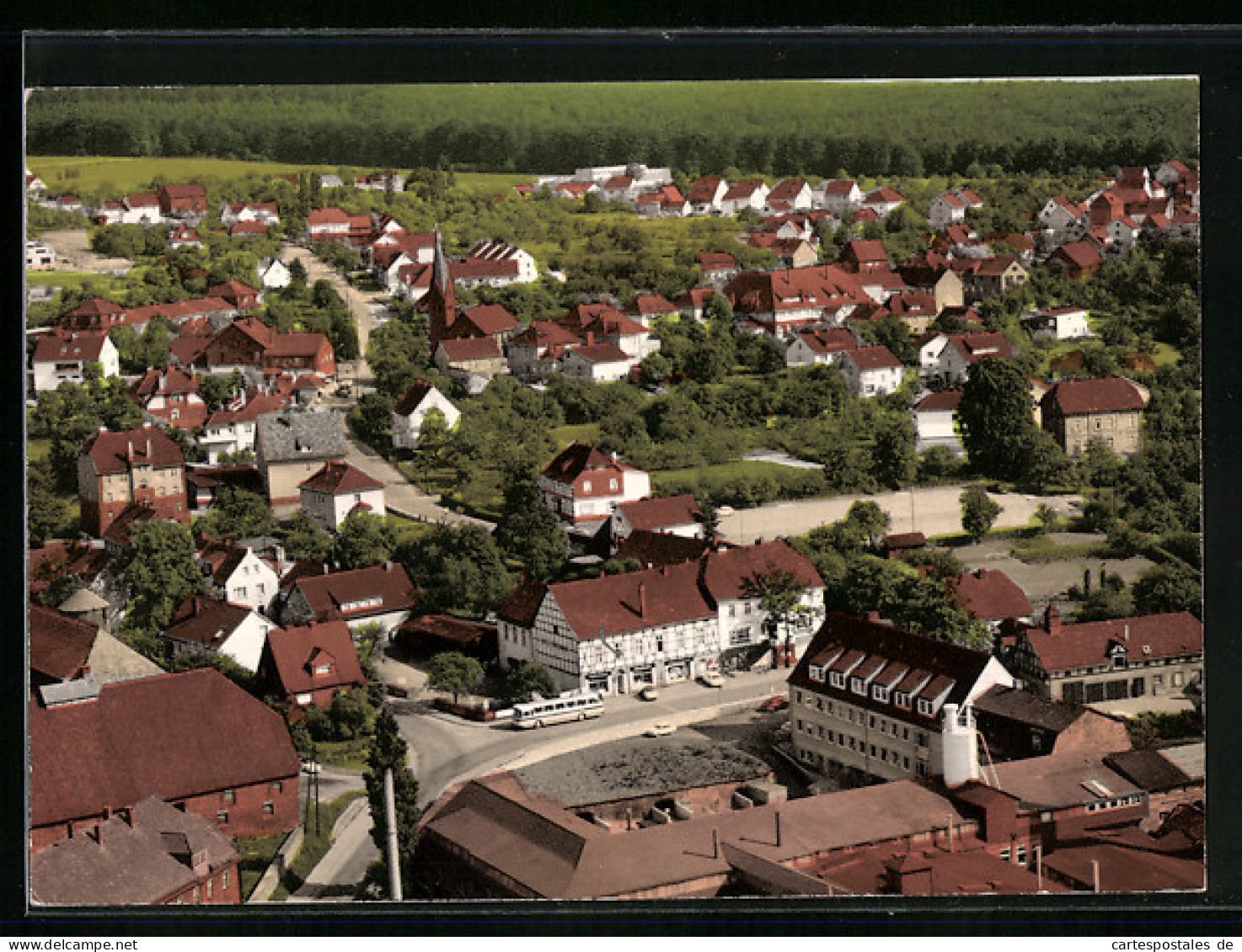 AK Fürstenberg /Weser, Teilansicht mit Luftkurort